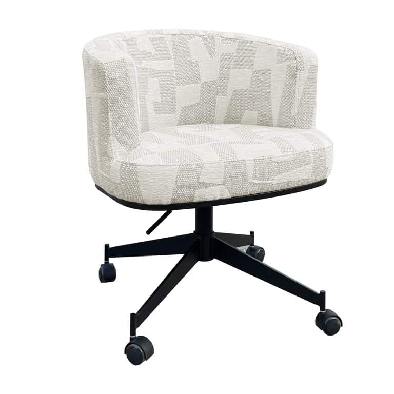 Richmond interiors eetkamerstoel Rochenne draaibaar met arm beige