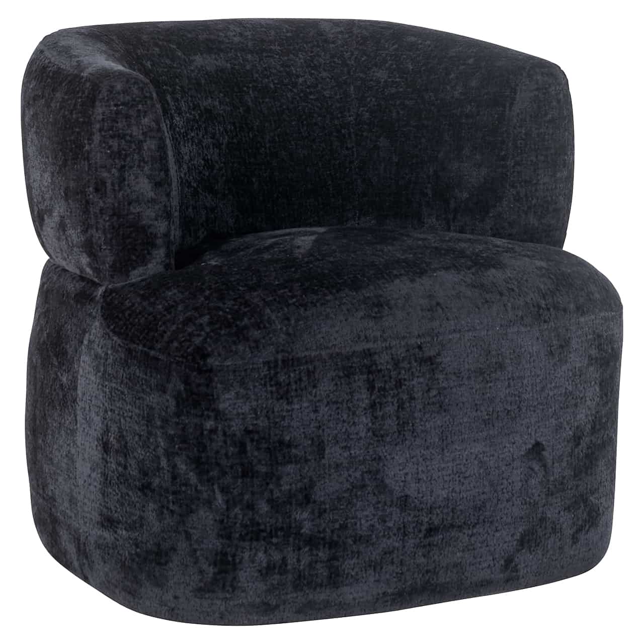 SHOWMODEL Richmond fauteuil Donna black chenille