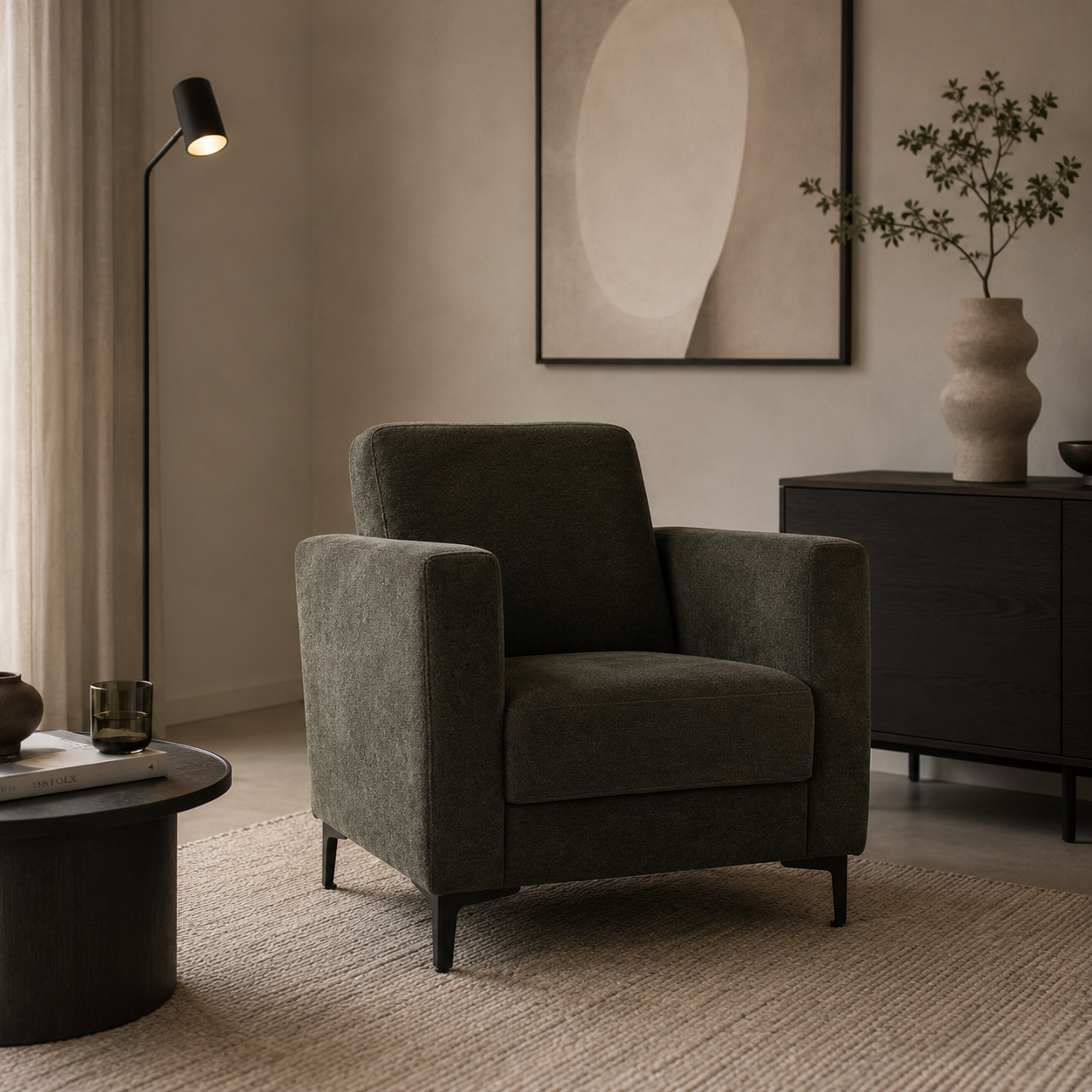 SEVN fauteuil Tina met arm