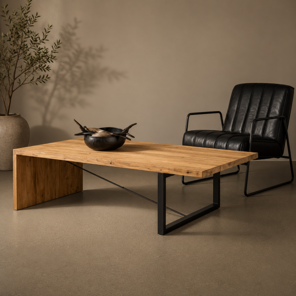 SHOWMODEL Tower Living salontafel Lucca gerecycled teak 135x75x40 cm