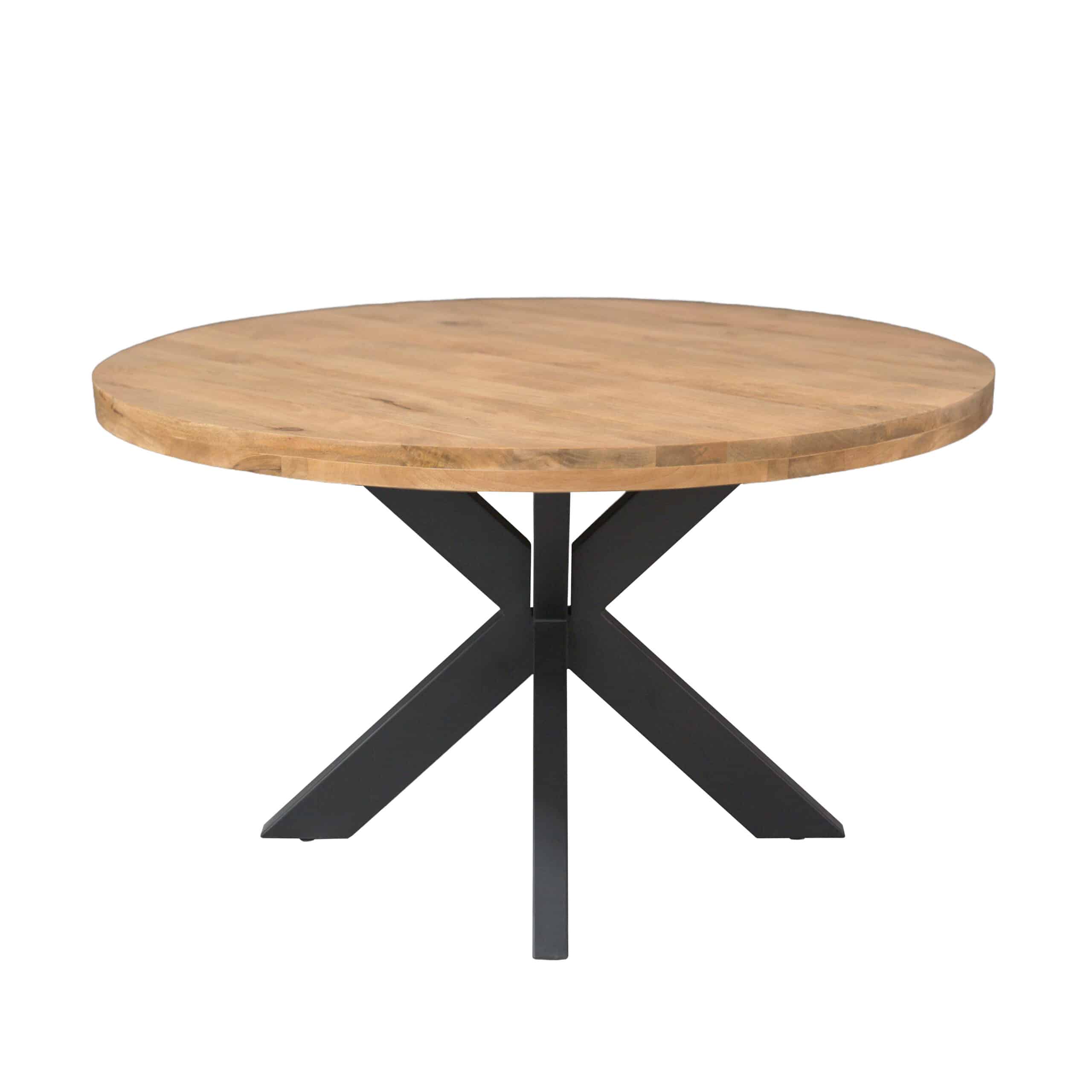 Starfurn Ronde eettafel Dakota Naturel Mangohout 140 cm