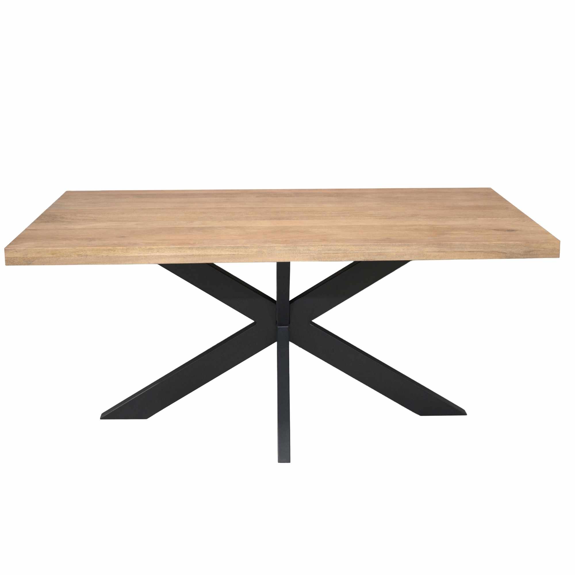 Starfurn Rechthoekige eettafel Dakota Naturel Mangohout 180 cm