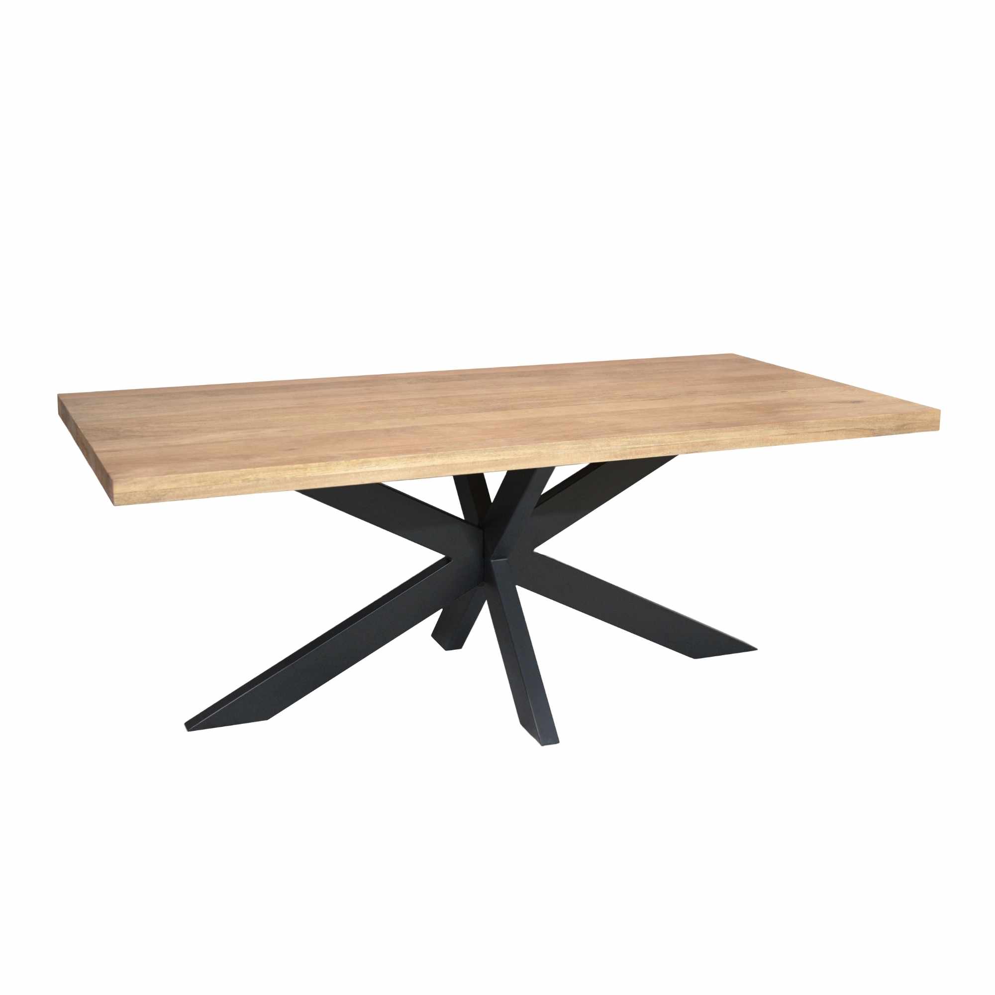 Starfurn Rechthoekige eettafel Dakota Naturel Mangohout 200 cm