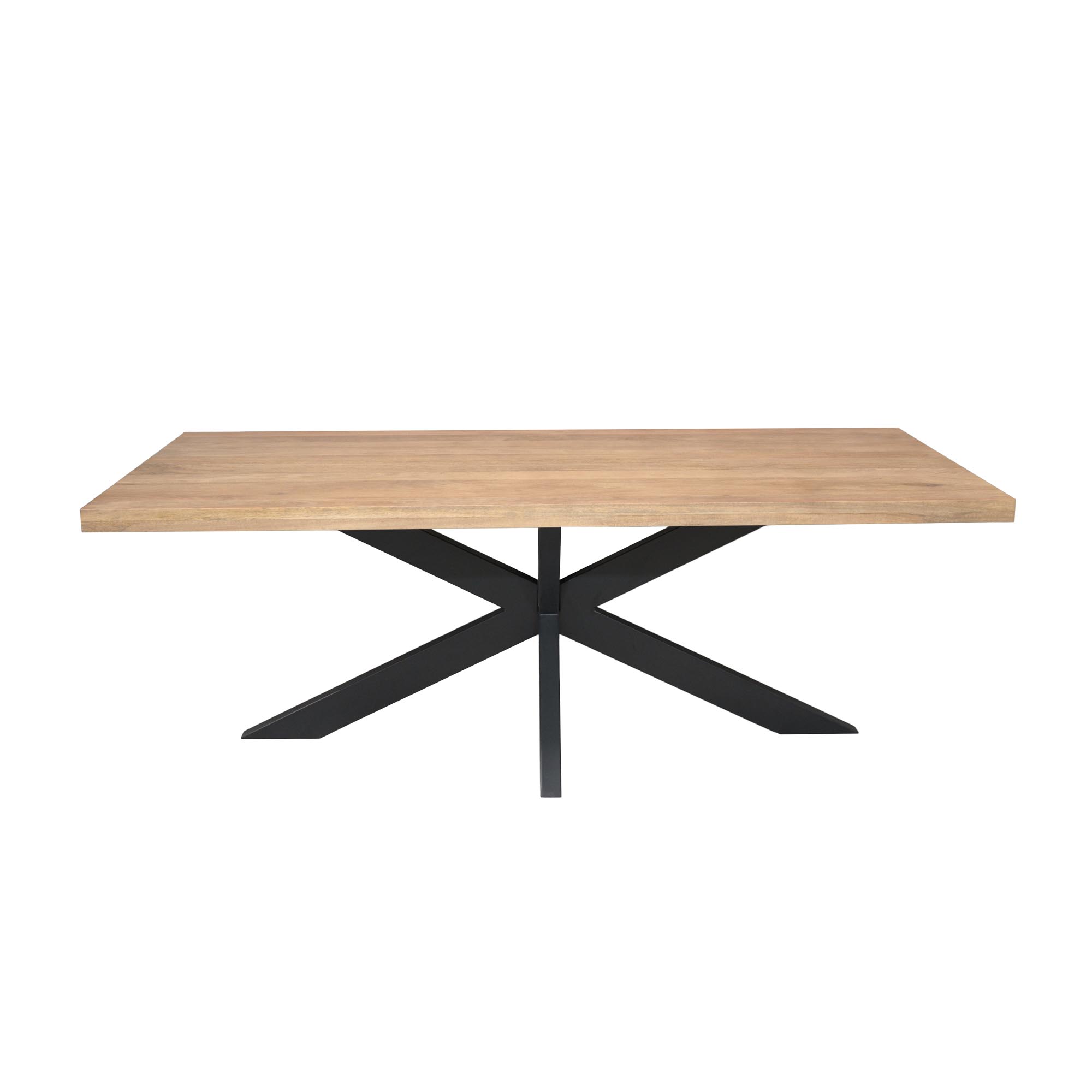 Starfurn Rechthoekige eettafel Dakota Naturel Mangohout 220 cm