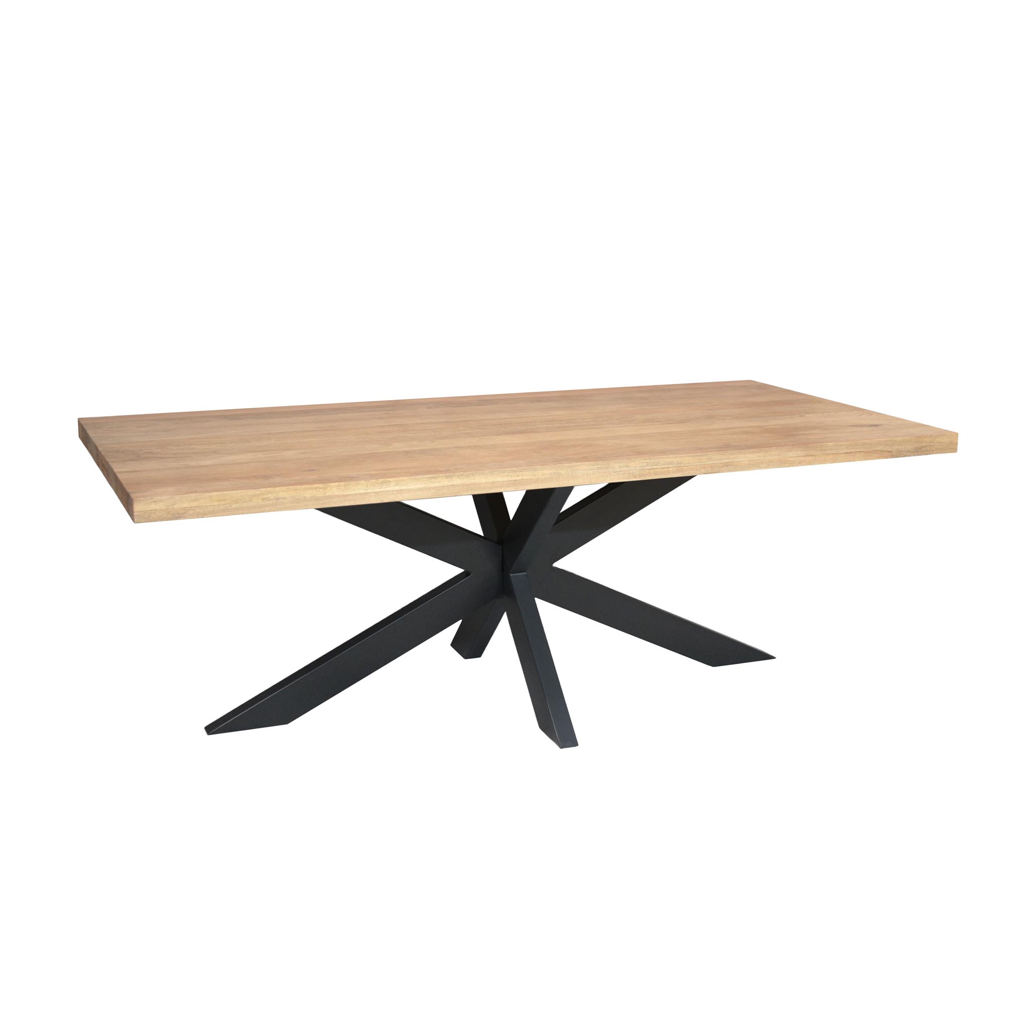 Starfurn Rechthoekige eettafel Dakota Naturel Mangohout 240 cm