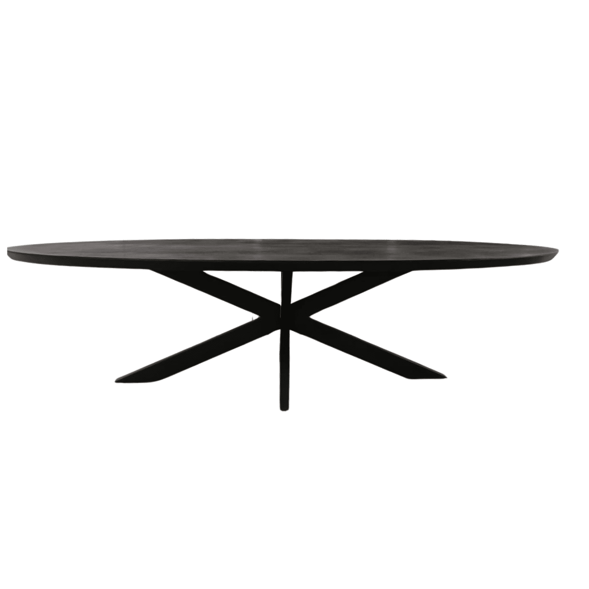 Starfurn Eettafel Brandy Black | 300 cm | Ovaal