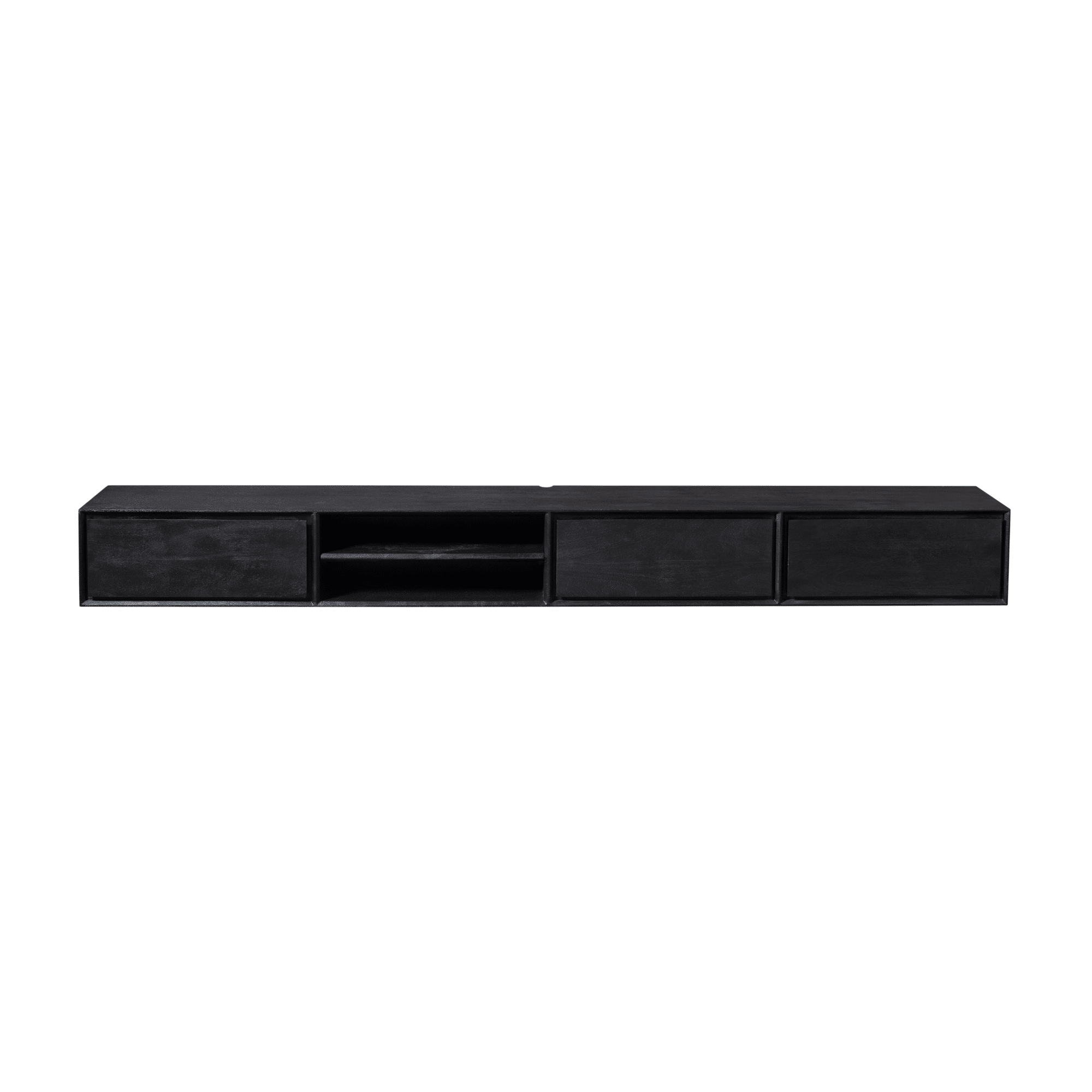 Starfurn Zwevend tv meubel Ambiance Black | 240 cm
