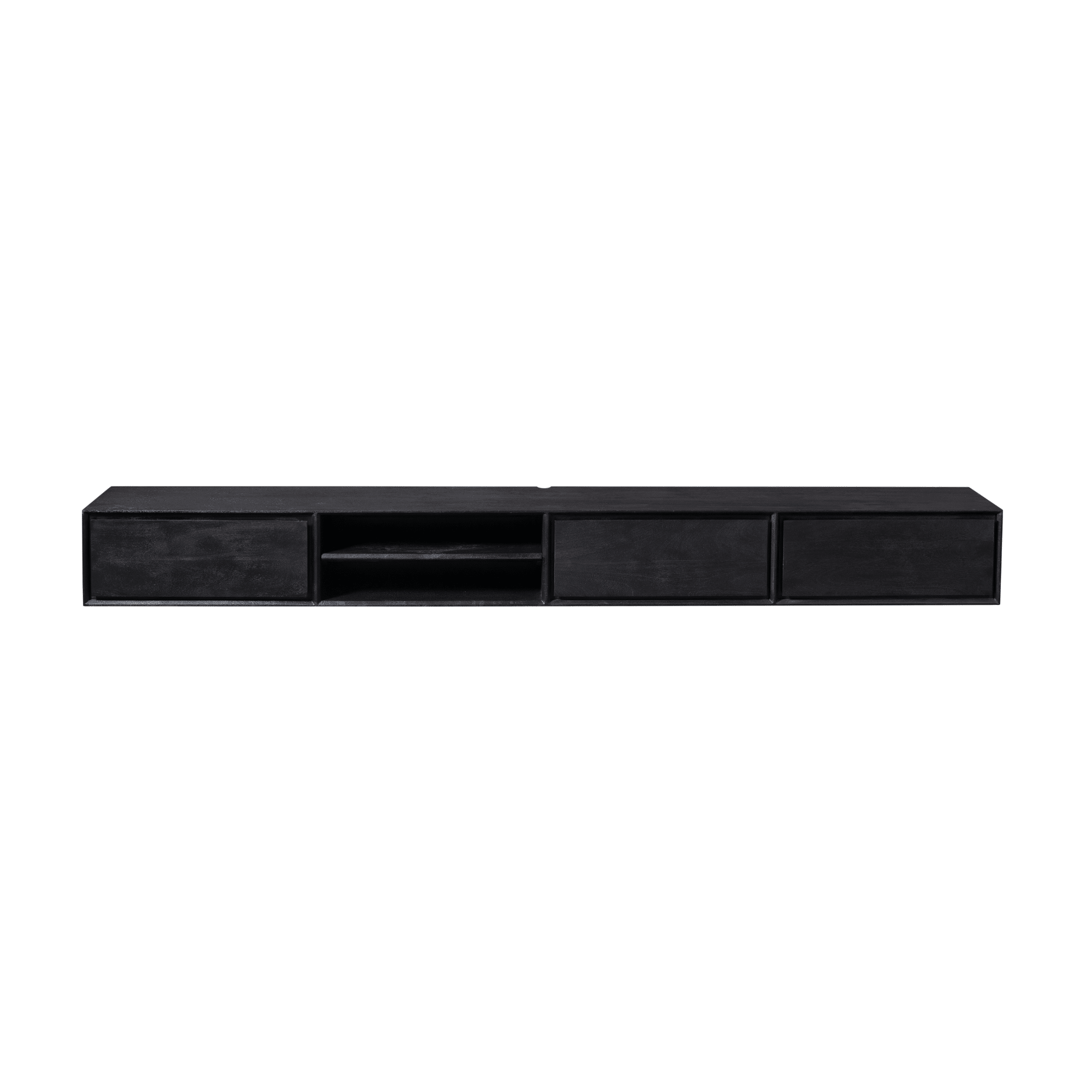 Starfurn Zwevend tv meubel Ambiance Black | 280 cm