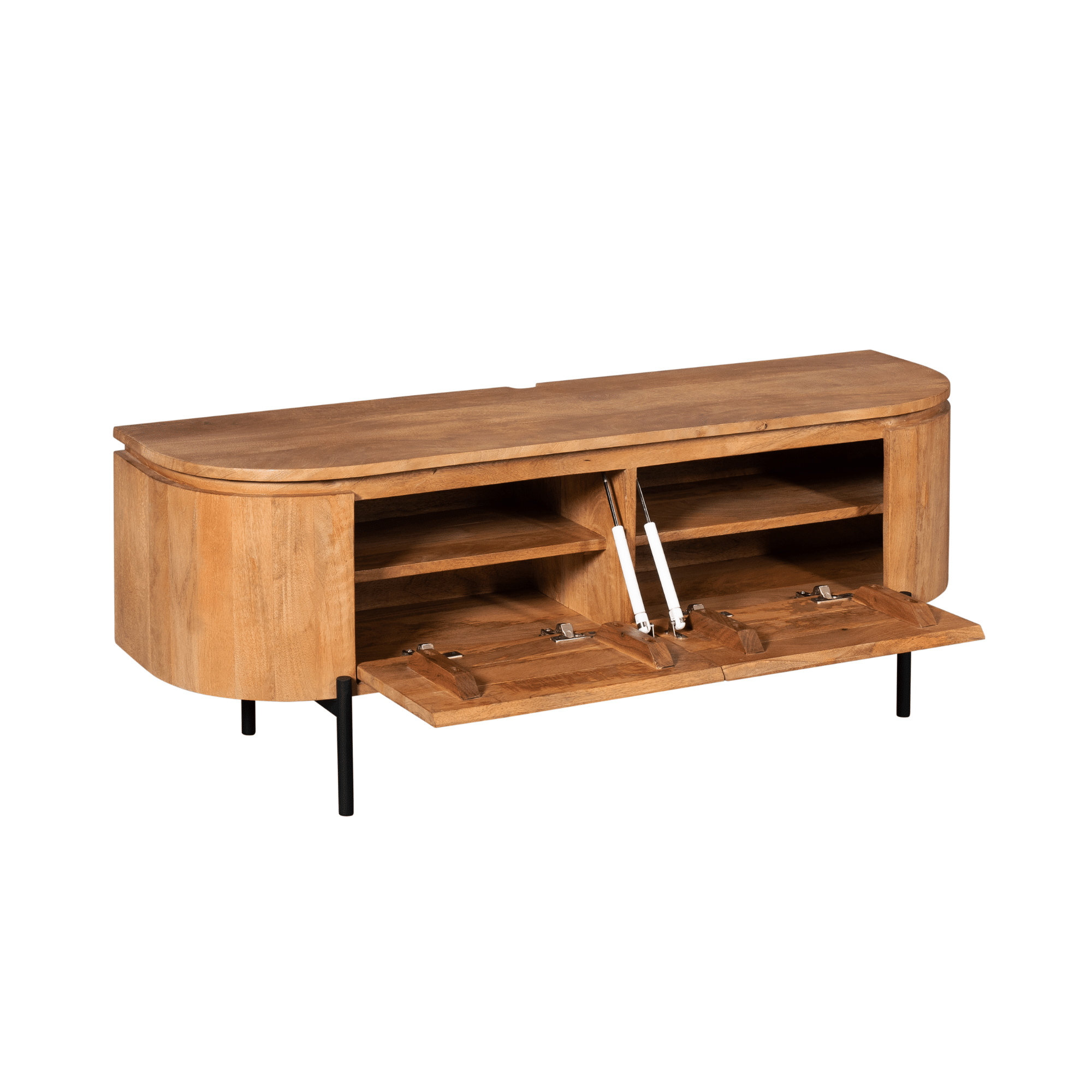 Starfurn tv meubel Excellent naturel 120x35x30 cm mangohout