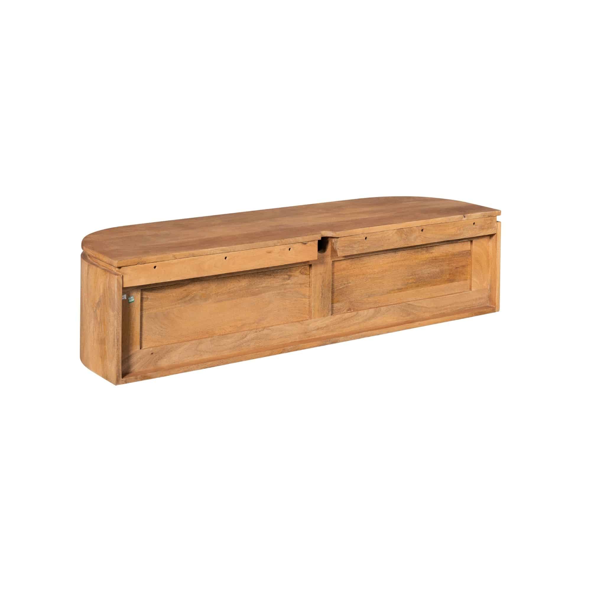 Starfurn tv meubel Excellent naturel 120x35x30 cm mangohout