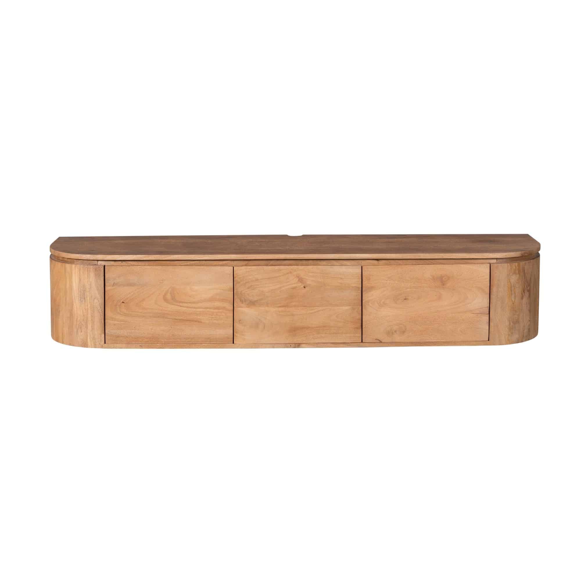 Starfurn tv meubel Excellent naturel 160x35x30 cm mangohout
