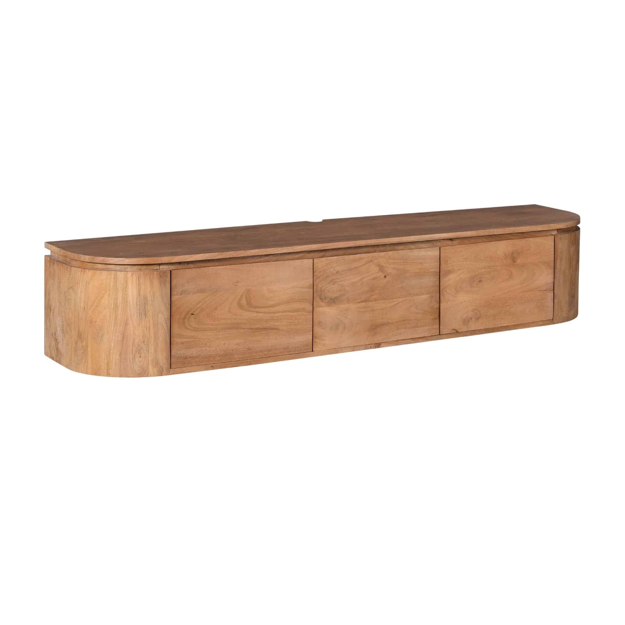 Starfurn tv meubel Excellent naturel 160x35x30 cm mangohout