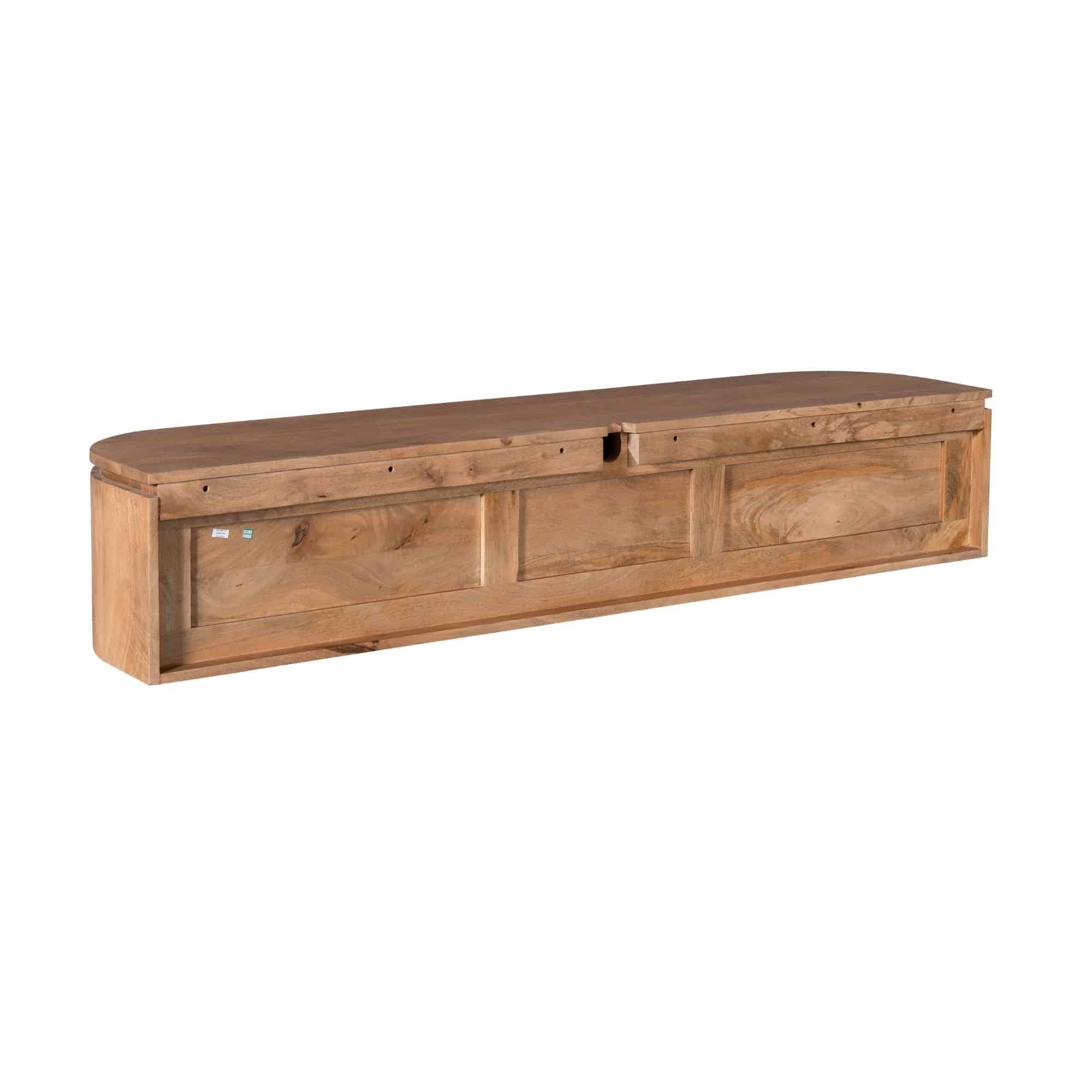 Starfurn tv meubel Excellent naturel 160x35x30 cm mangohout