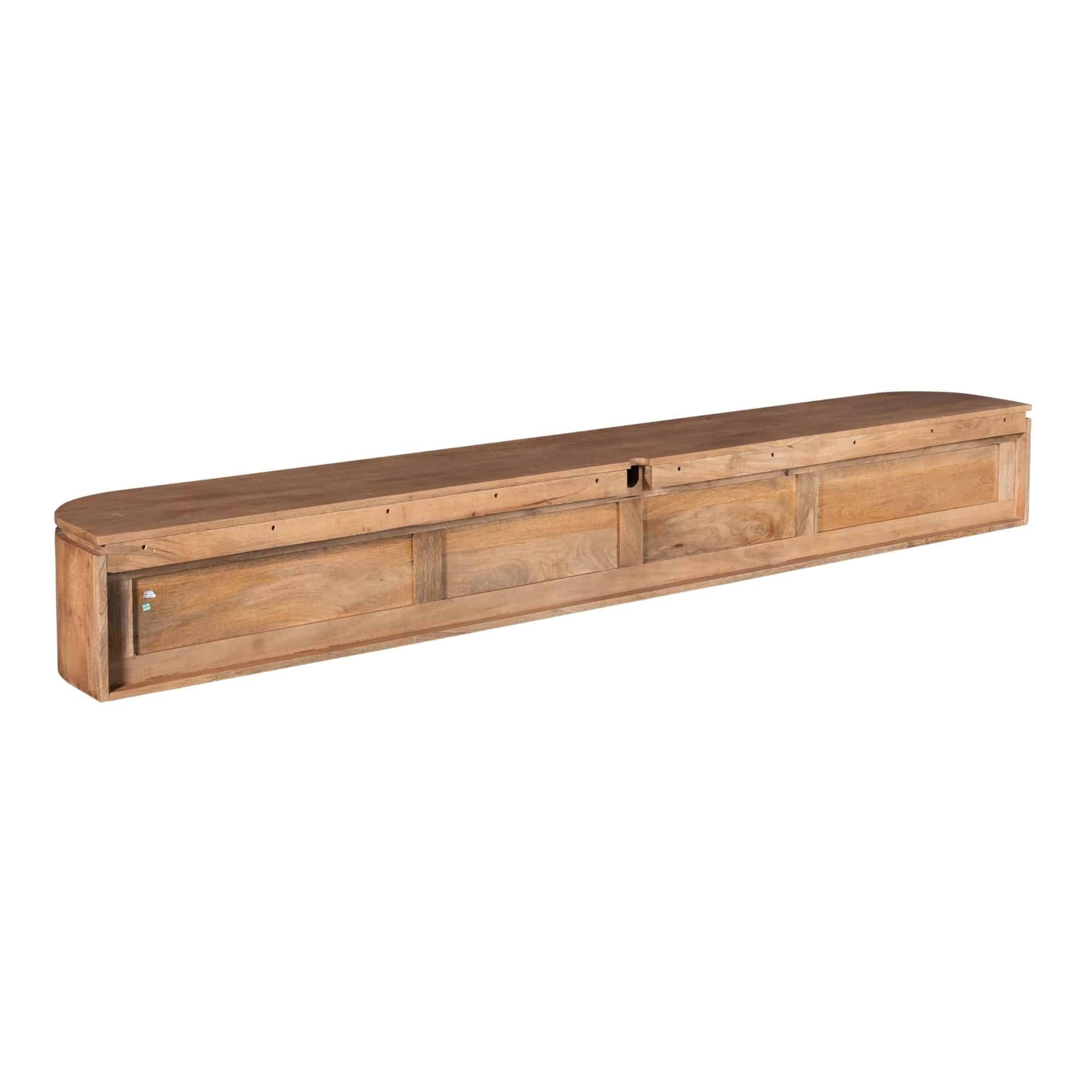Starfurn tv meubel Excellent naturel 200x35x30 cm mangohout