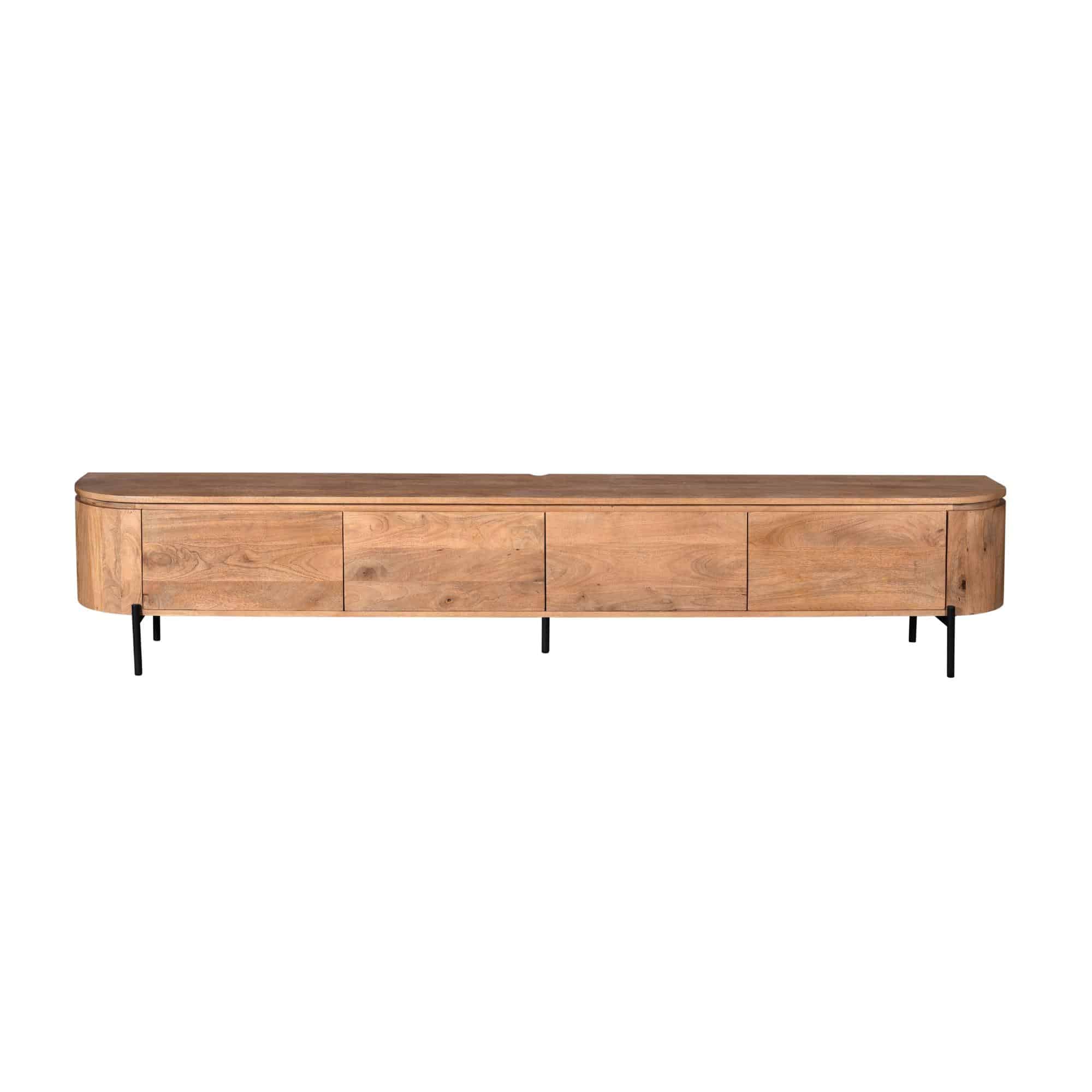Starfurn tv meubel Excellent naturel 240x35x30 cm mangohout