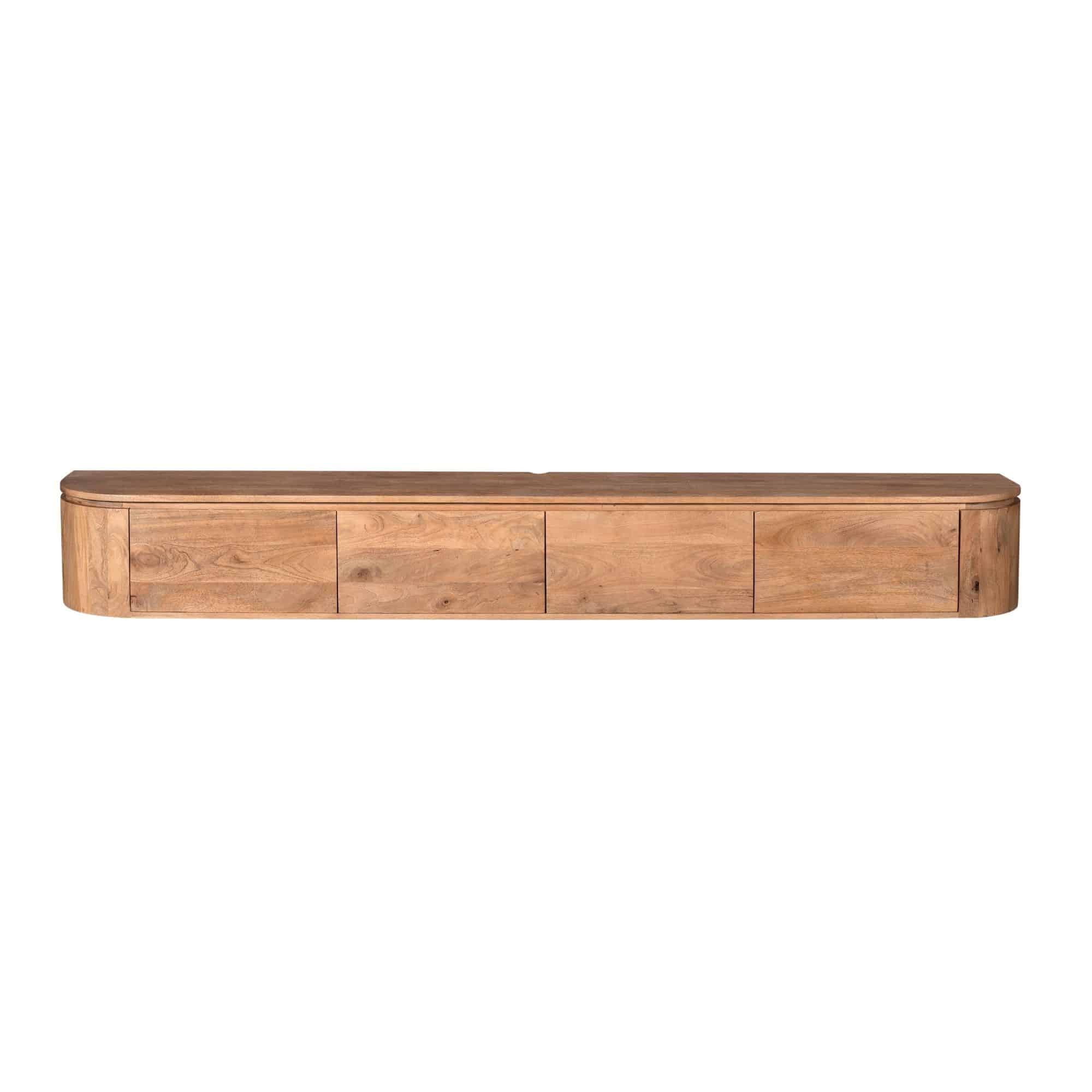 Starfurn tv meubel Excellent naturel 240x35x30 cm mangohout