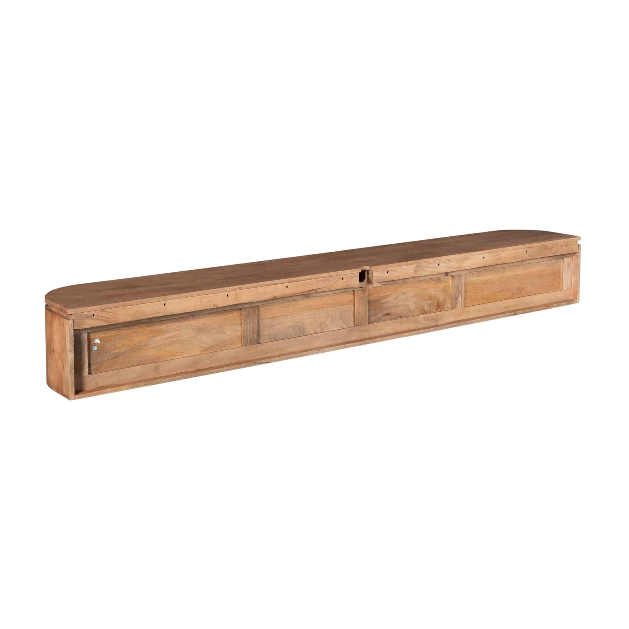 Starfurn tv meubel Excellent naturel 240x35x30 cm mangohout