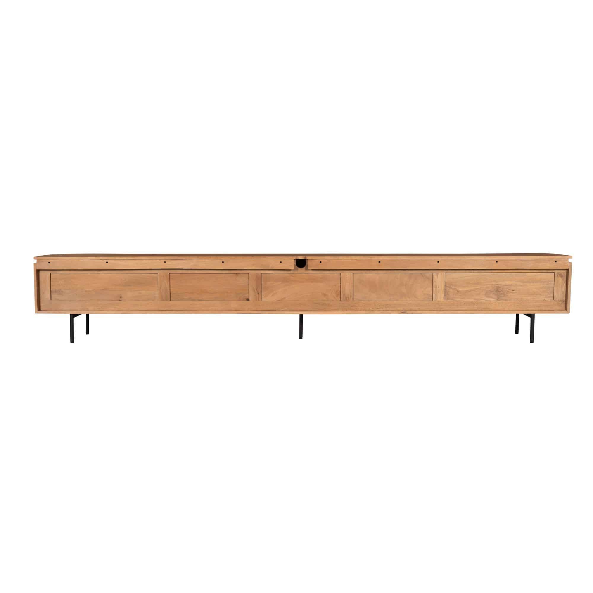 Starfurn tv meubel Excellent naturel 280x35x30 cm mangohout