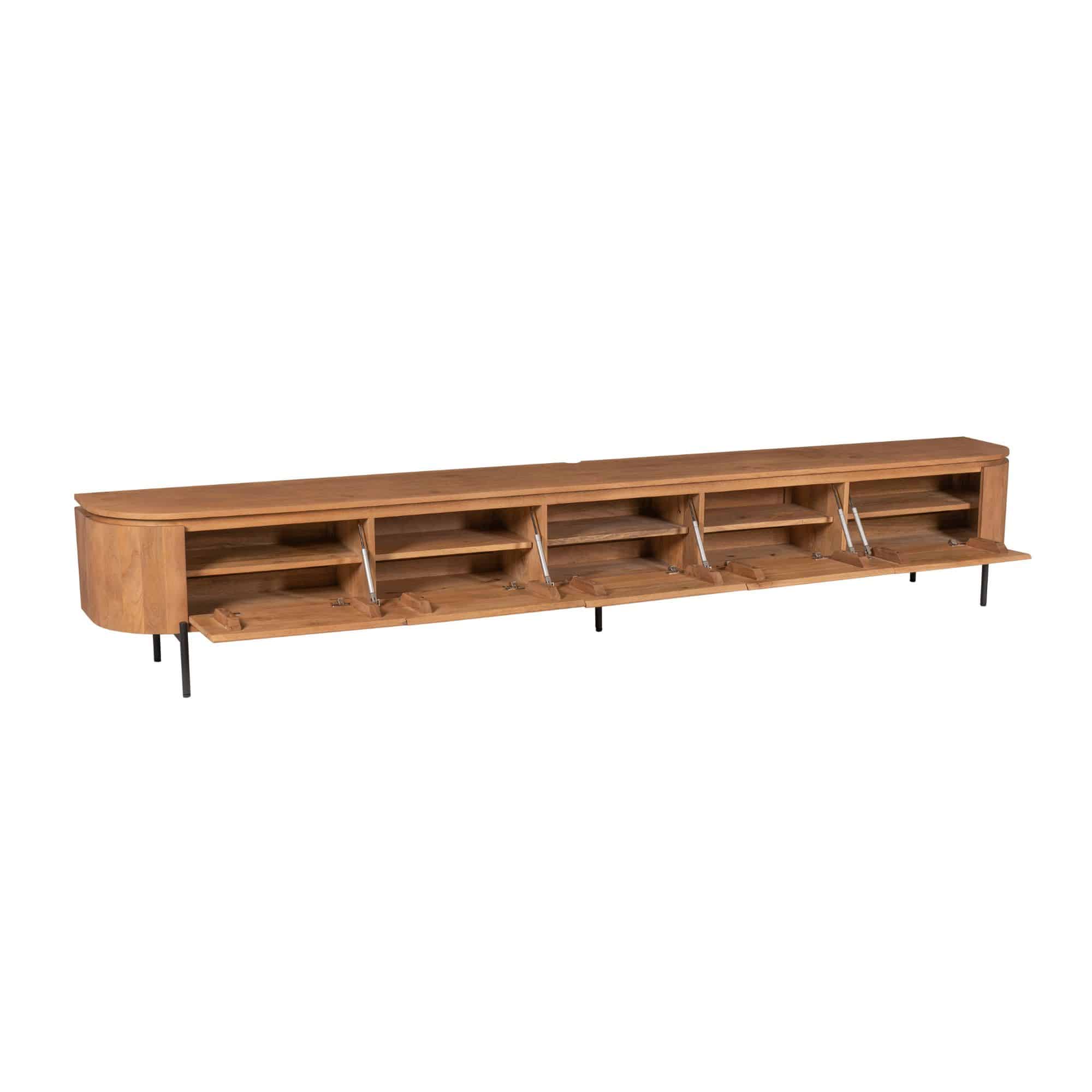 Starfurn tv meubel Excellent naturel 280x35x30 cm mangohout