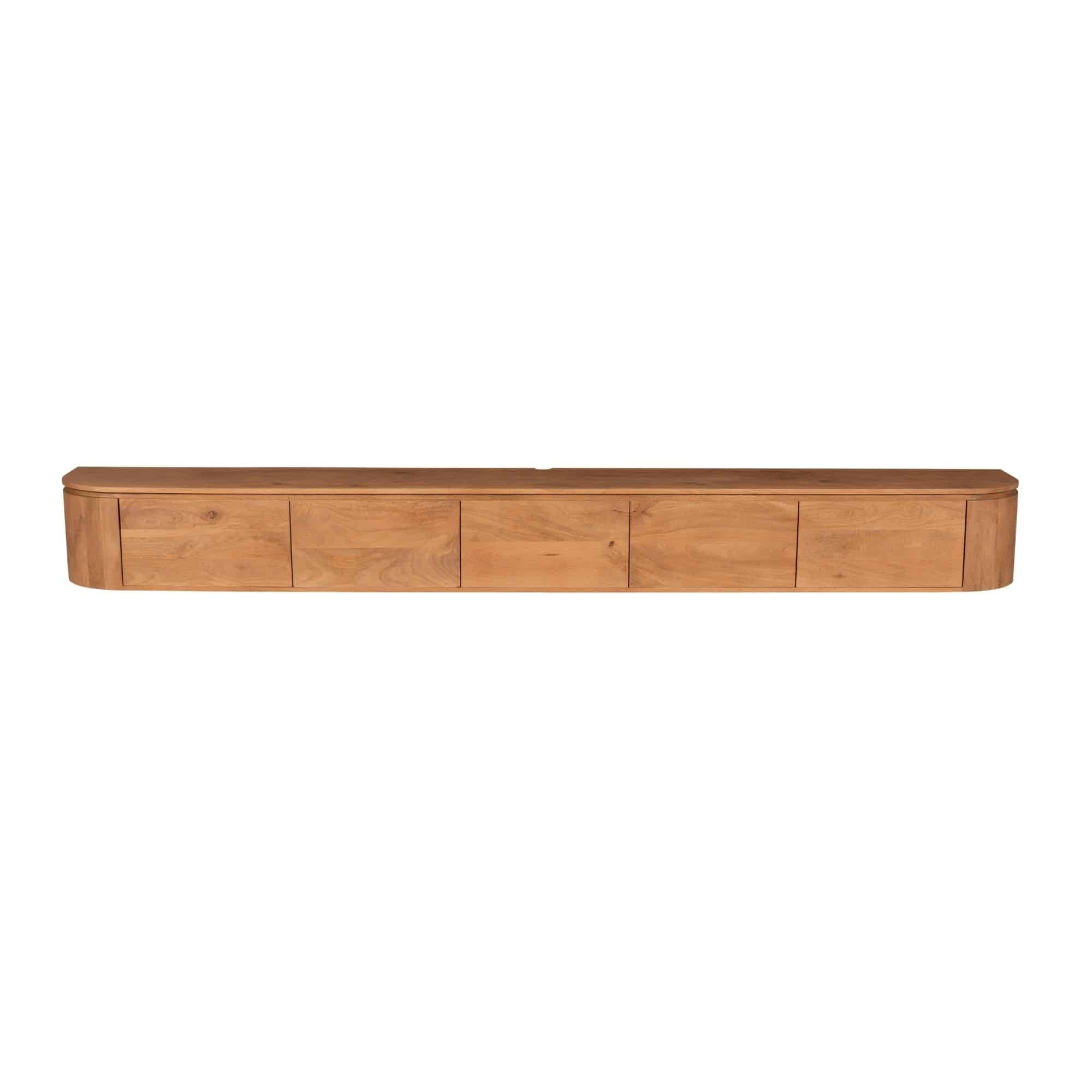 Starfurn tv meubel Excellent naturel 280x35x30 cm mangohout