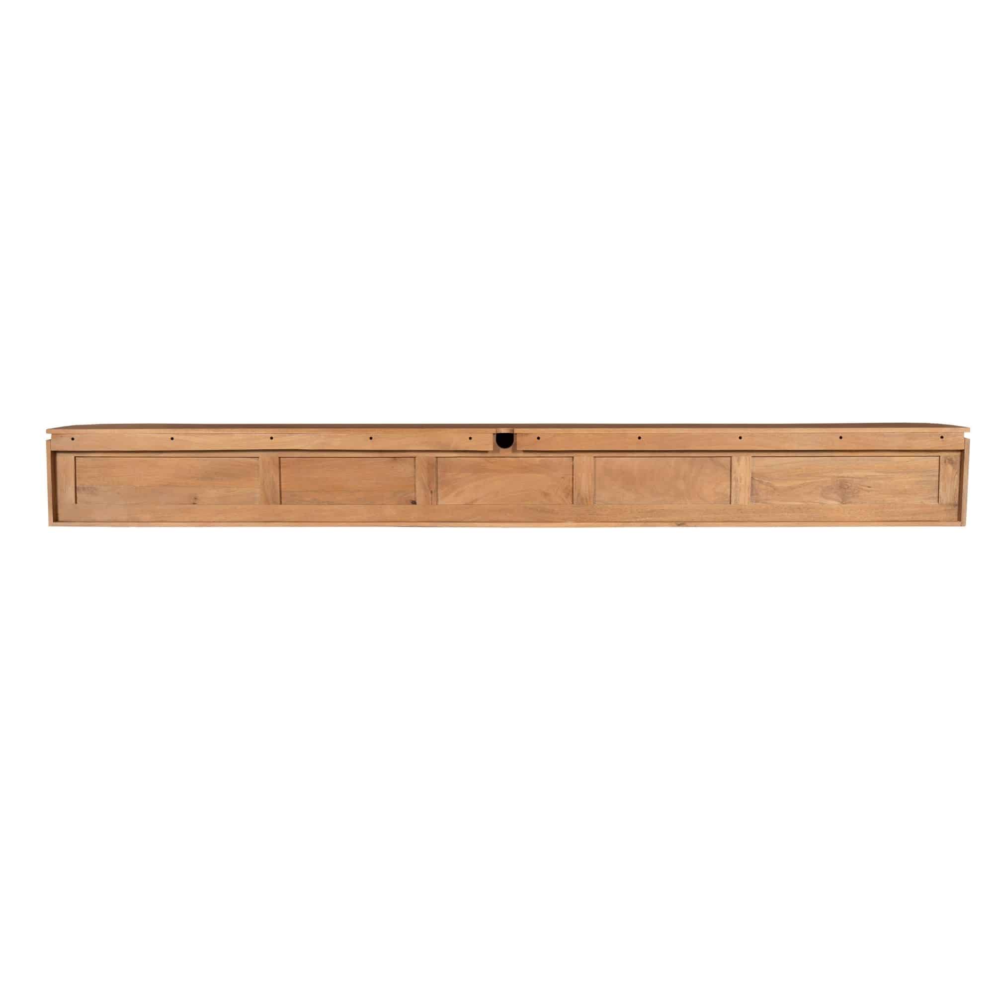 Starfurn tv meubel Excellent naturel 280x35x30 cm mangohout
