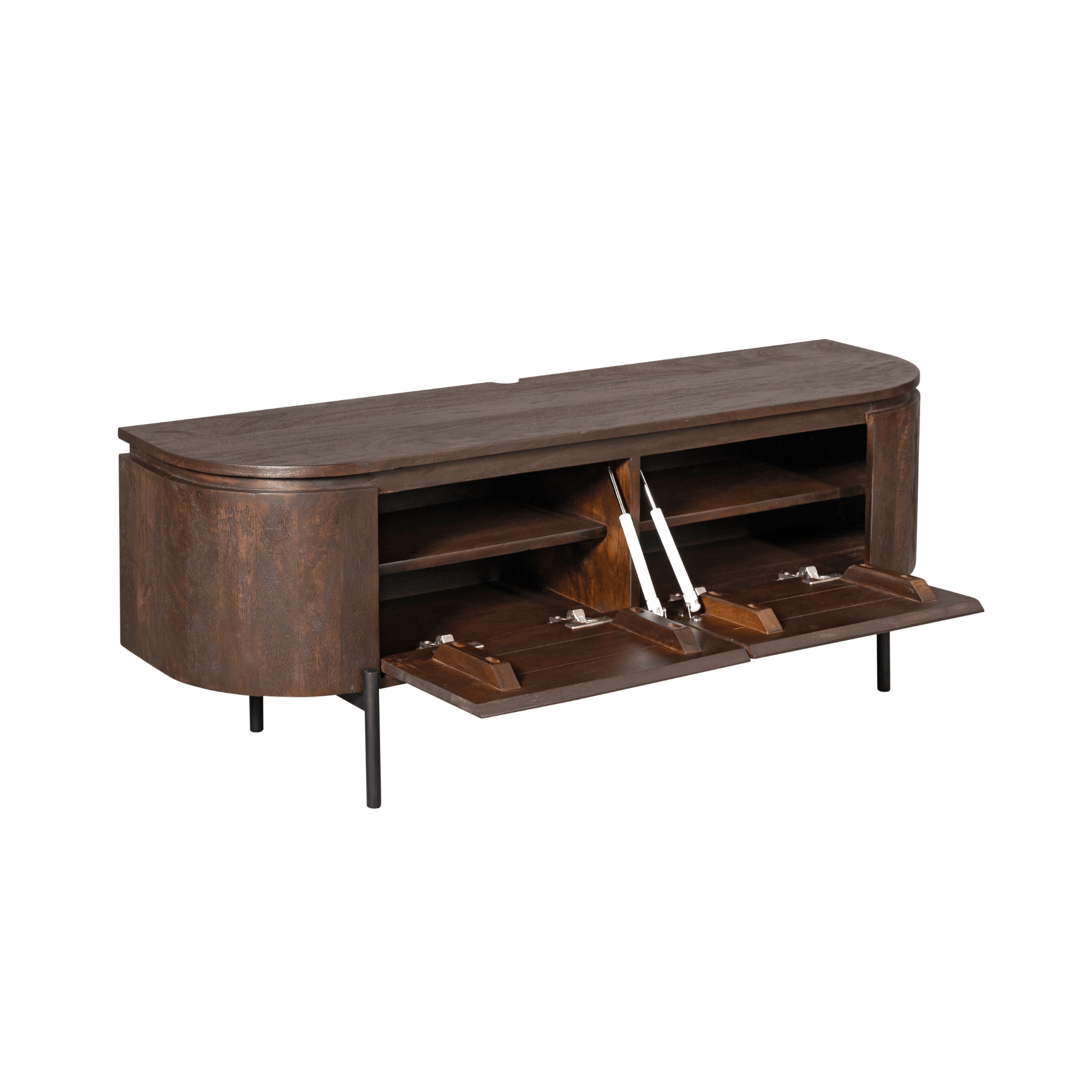 Starfurn tv meubel Excellent bruin 120x35x30 cm mangohout