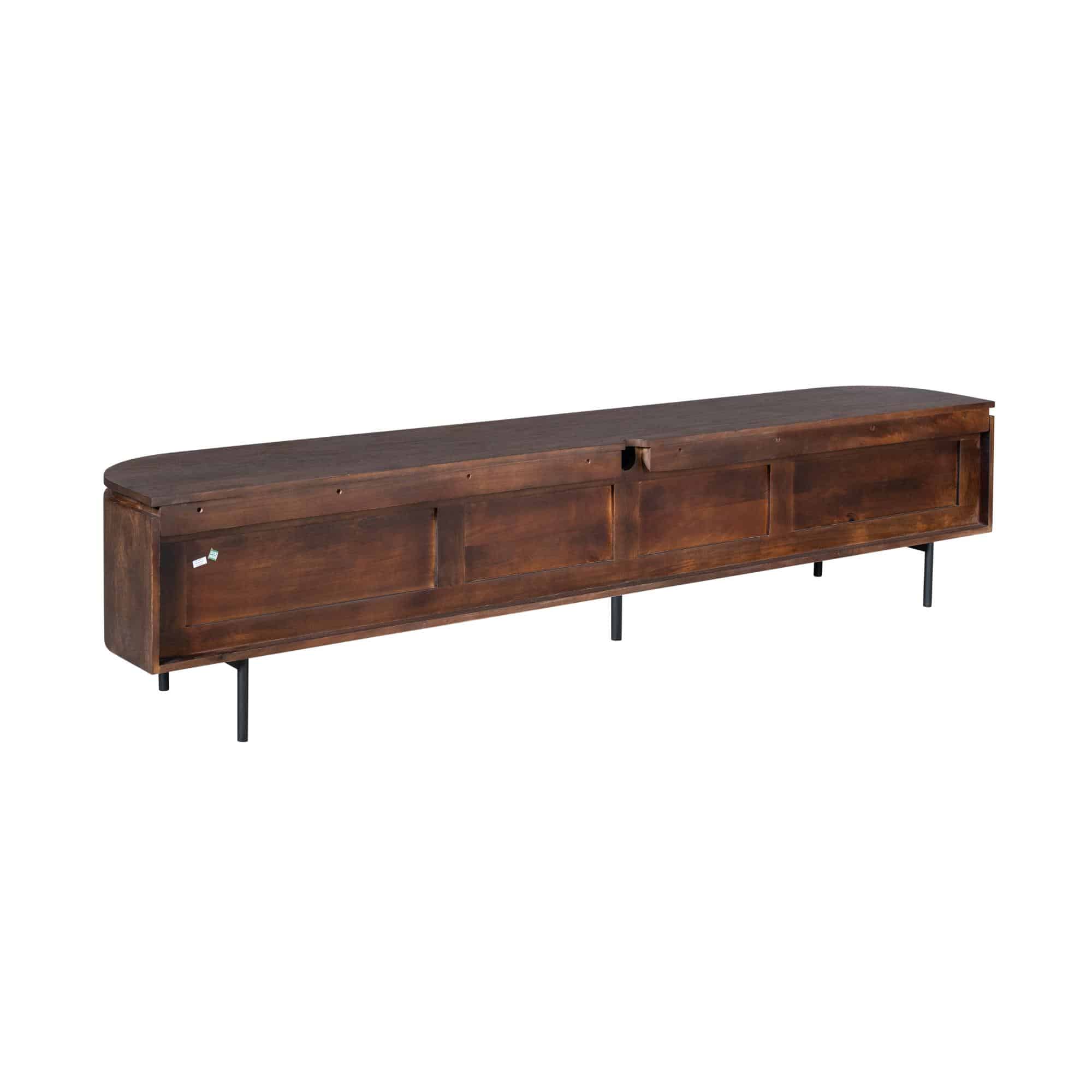 Starfurn tv meubel Excellent bruin 240x35x30 cm mangohout