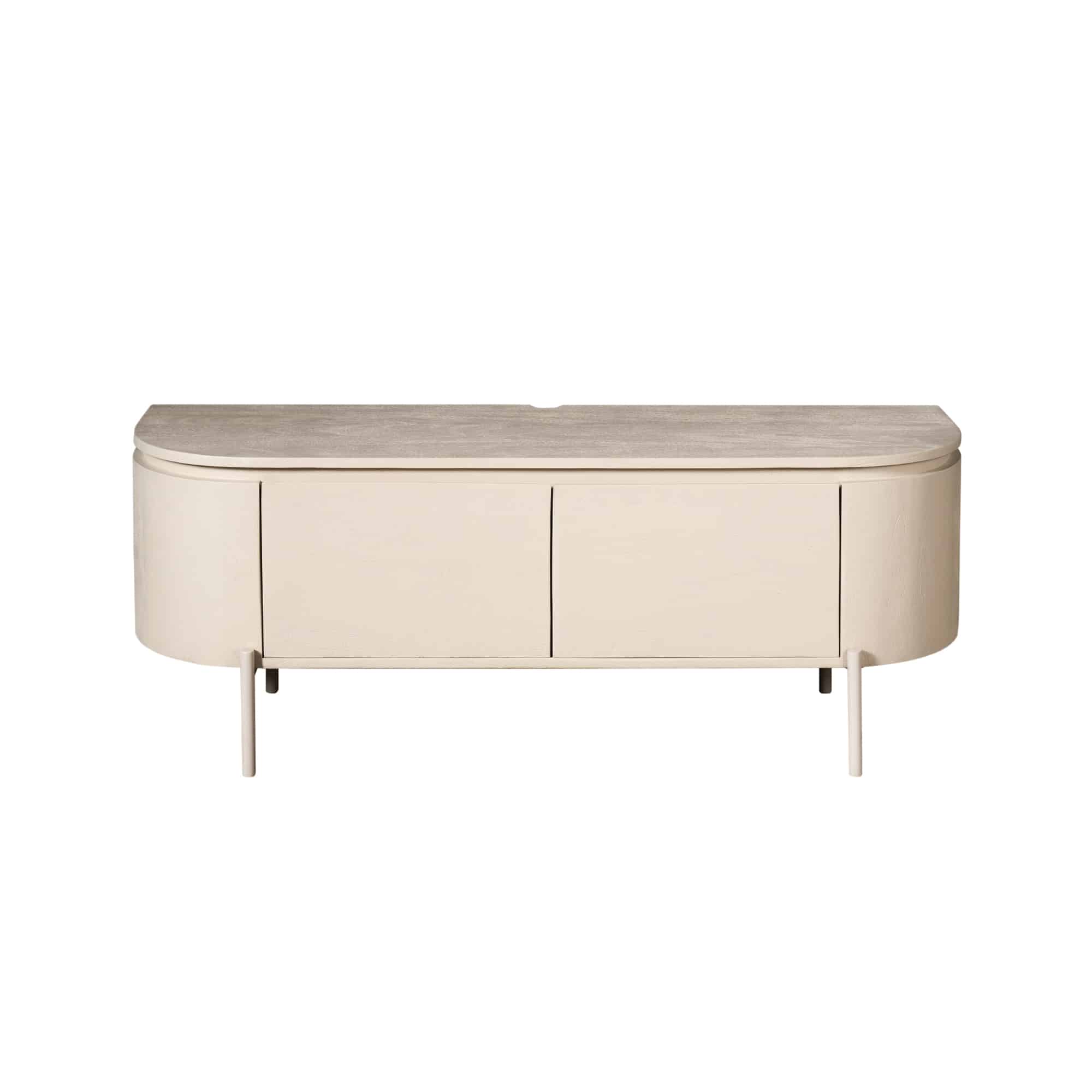 Starfurn tv meubel Excellent zand 120x35x30 cm mangohout
