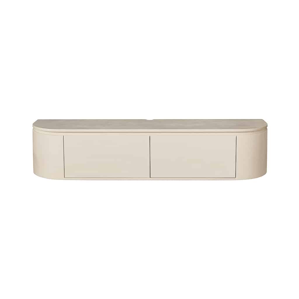 Starfurn tv meubel Excellent zand 120x35x30 cm mangohout