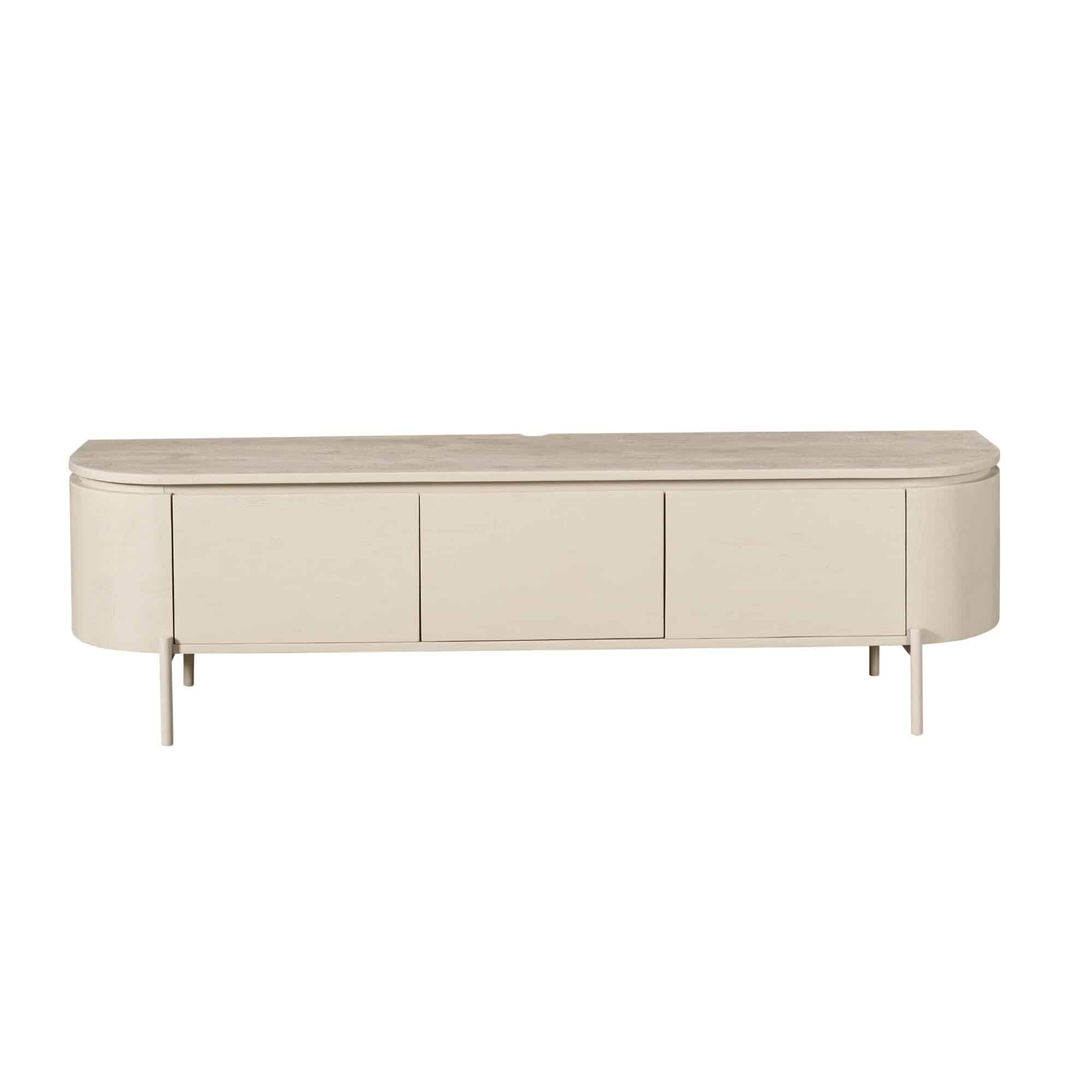 Starfurn tv meubel Excellent zand 160x35x45 cm mangohout