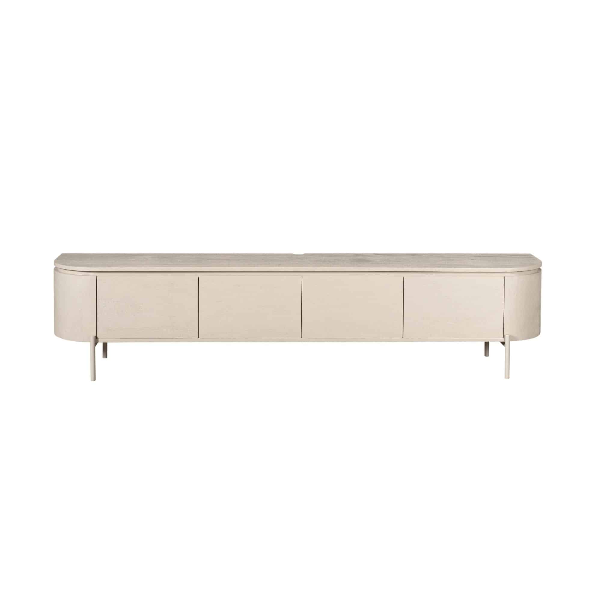 Starfurn tv meubel Excellent zand 200x35x45 cm mangohout