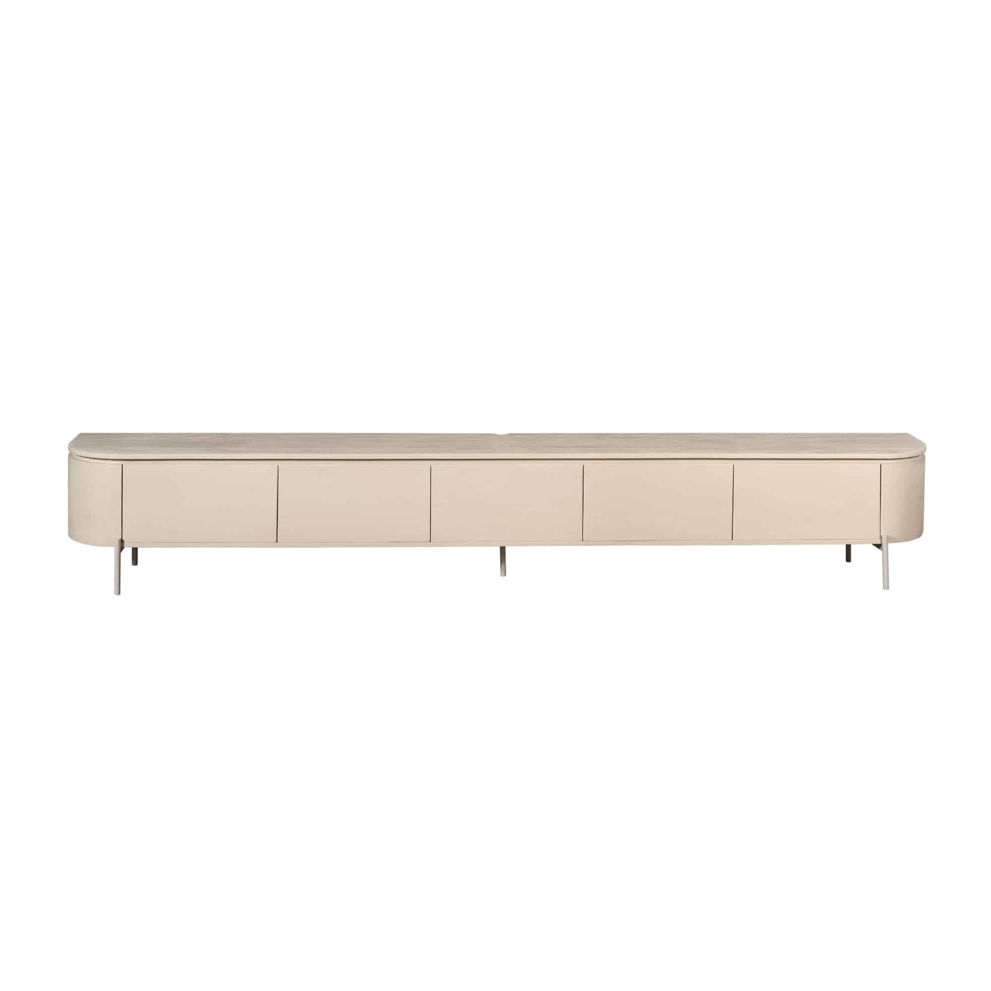 Starfurn tv meubel Excellent zand 280x35x30 cm mangohout