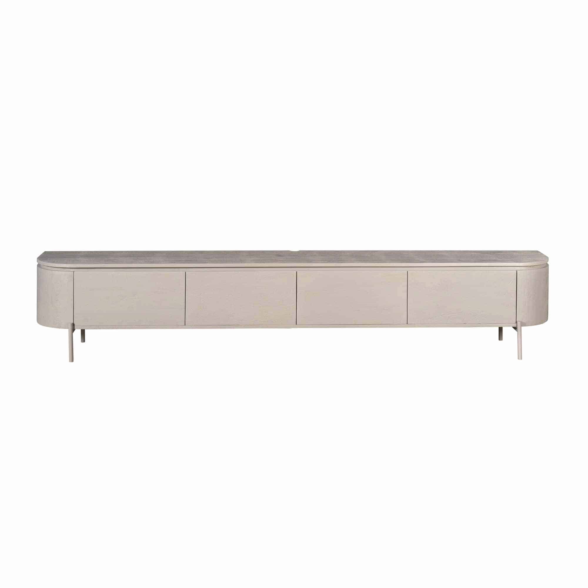 Starfurn tv meubel Excellent taupe 200x35x30 cm mangohout