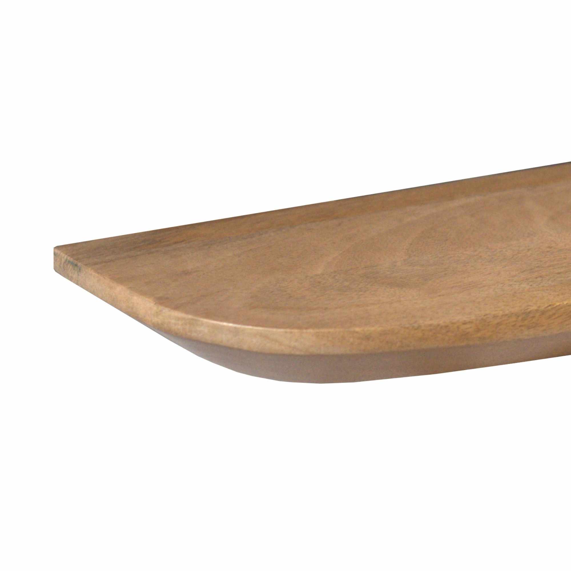 Starfurn Wandplank Gusta Set van 3 Naturel Mangohout 60 cm