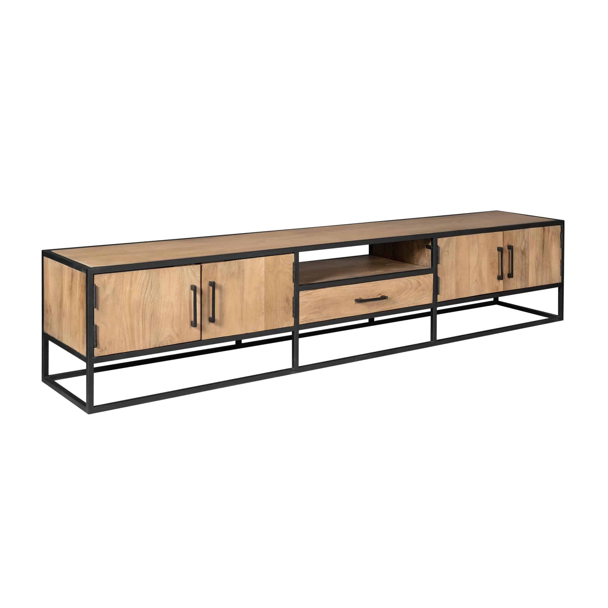 Starfurn Tv meubel Dakota Naturel Mangohout 240 cm