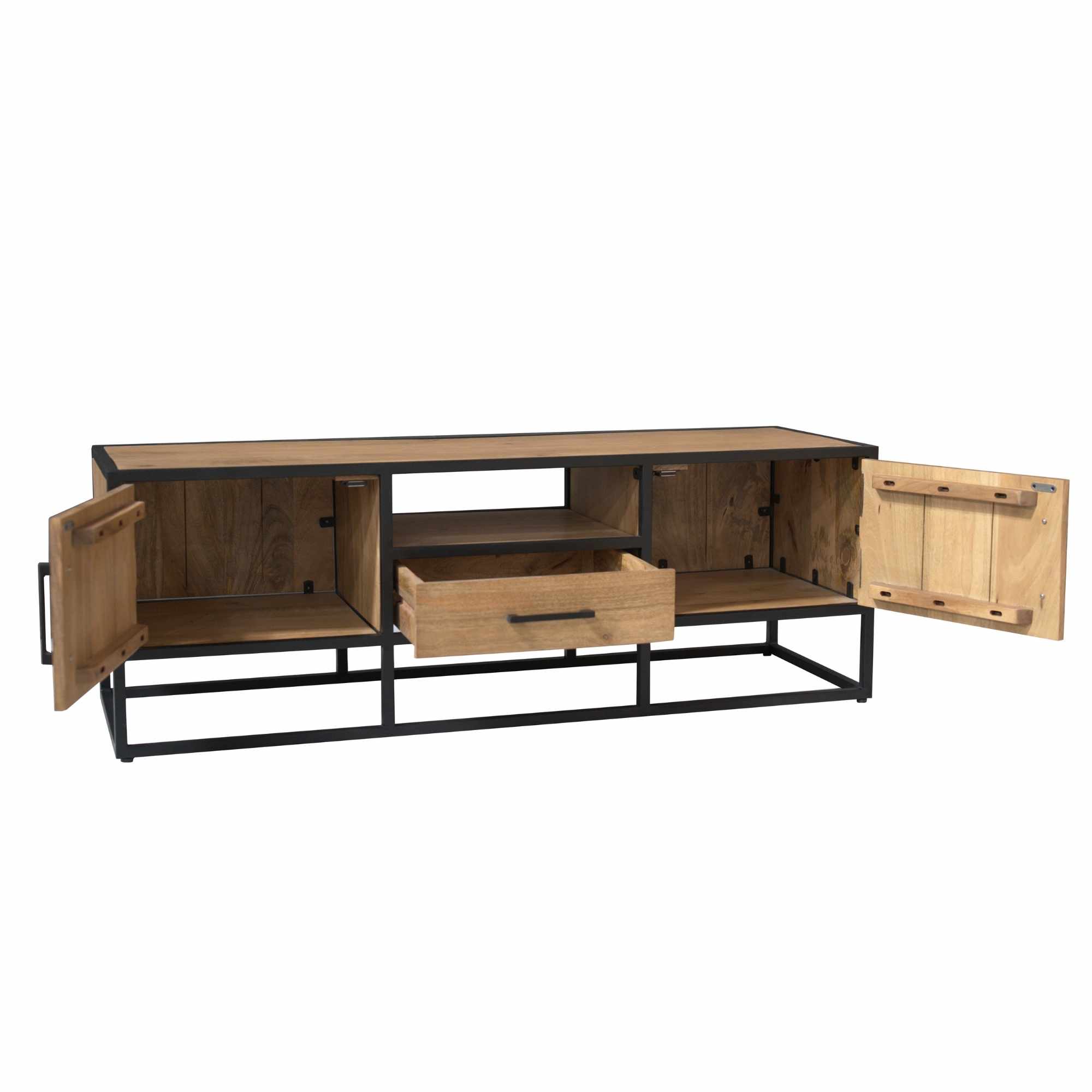 Starfurn Tv meubel Dakota Naturel Mangohout 145 cm