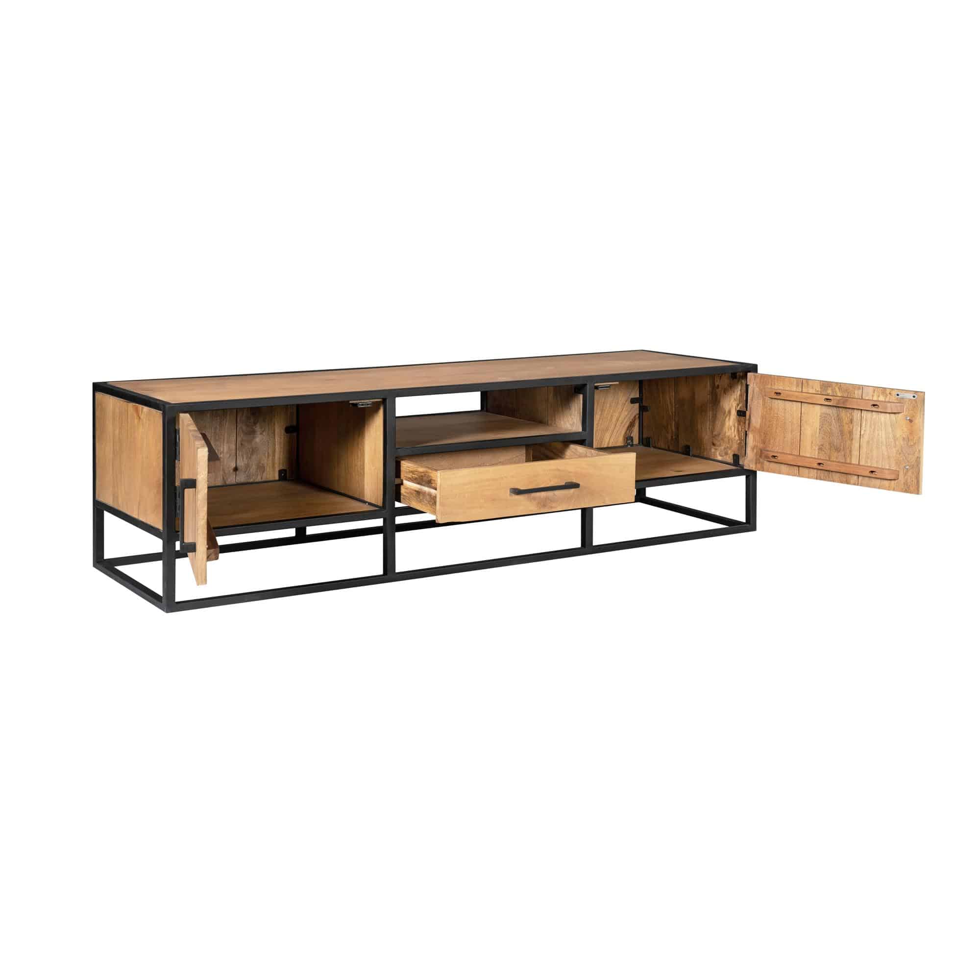 Starfurn Tv meubel Dakota Naturel Mangohout 180 cm