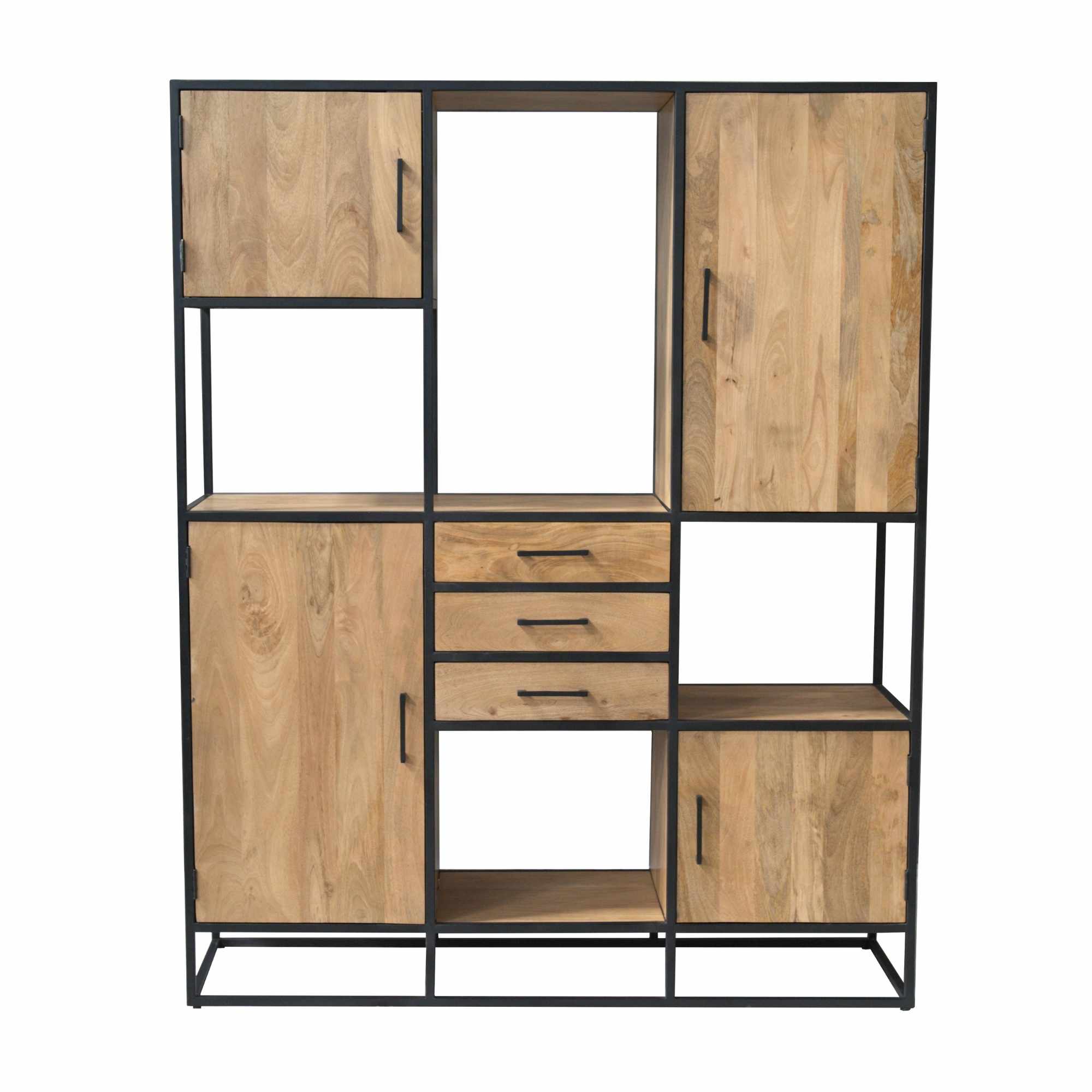 Starfurn Vakkenkast Dakota Supreme XXL Naturel Mangohout 160 cm