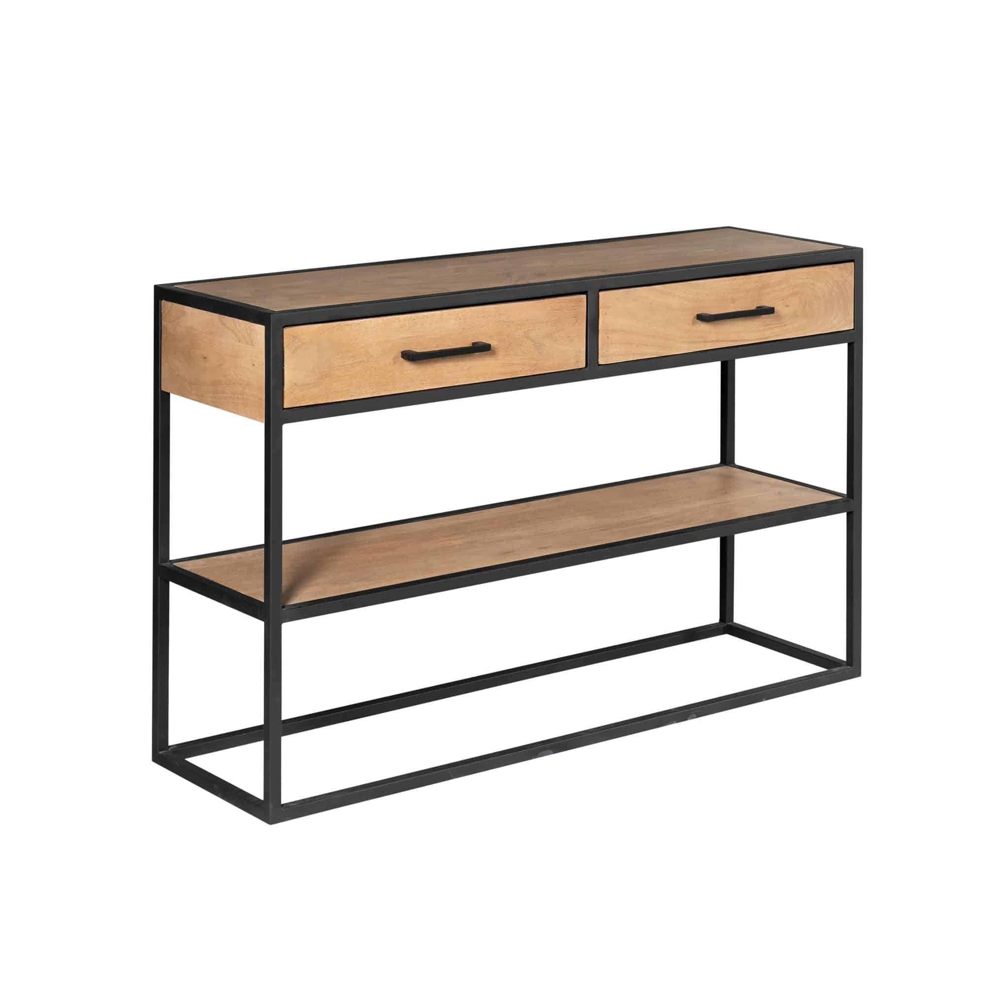 Starfurn Sidetable Dakota Naturel Mangohout 120 cm