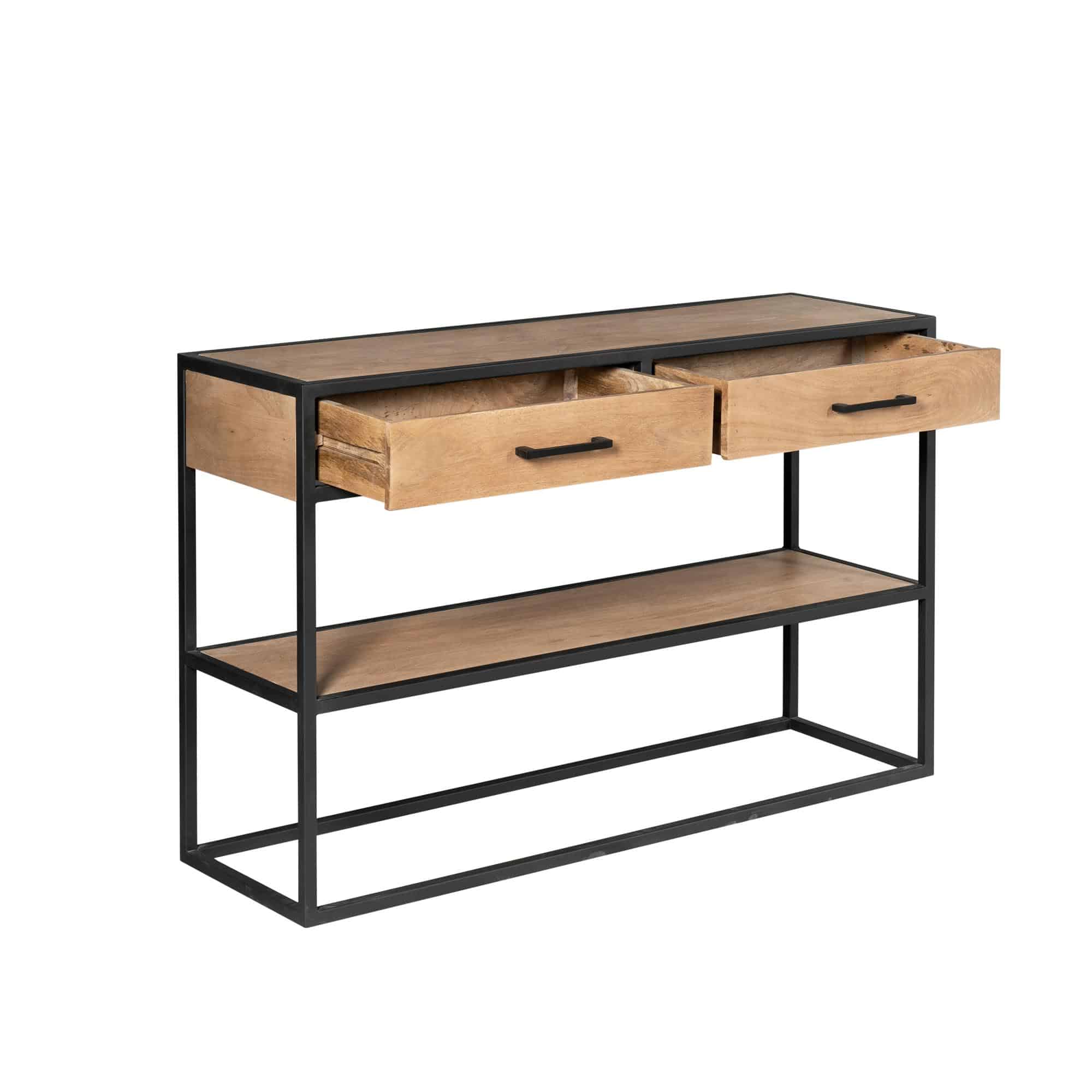 Starfurn Sidetable Dakota Naturel Mangohout 120 cm
