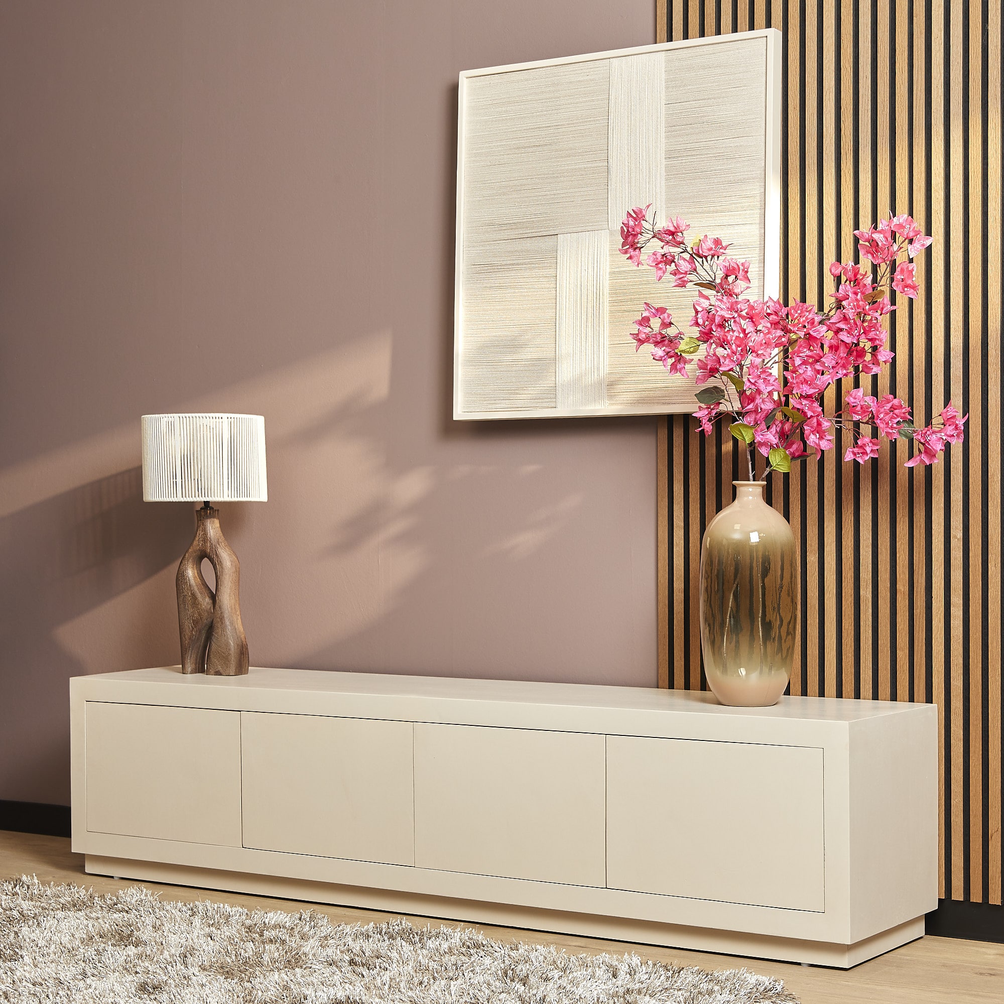 Starfurn Tv meubel Brussel Sand | 200 cm