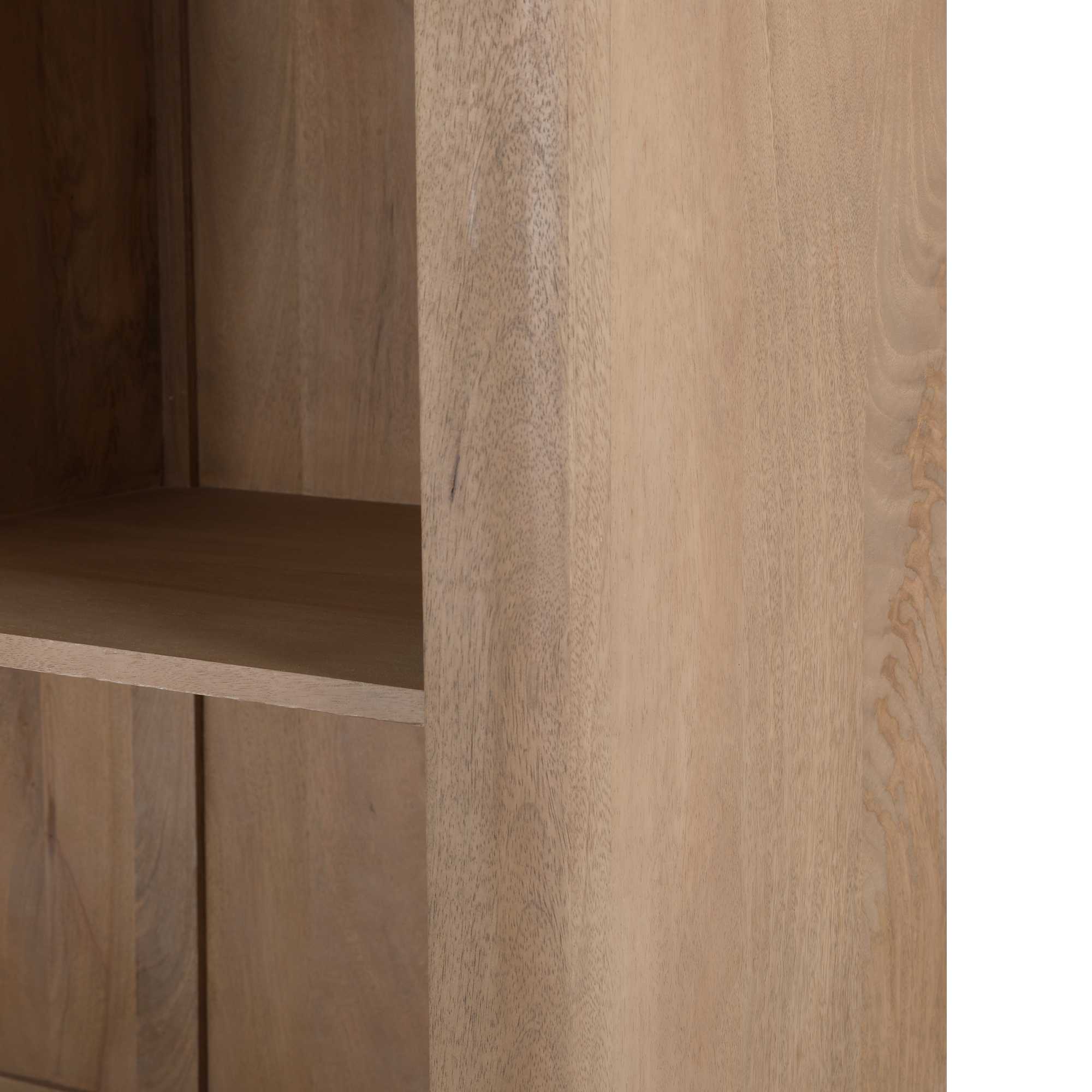 Starfurn Vakkenkast XL Dallas Naturel Mangohout 160 cm
