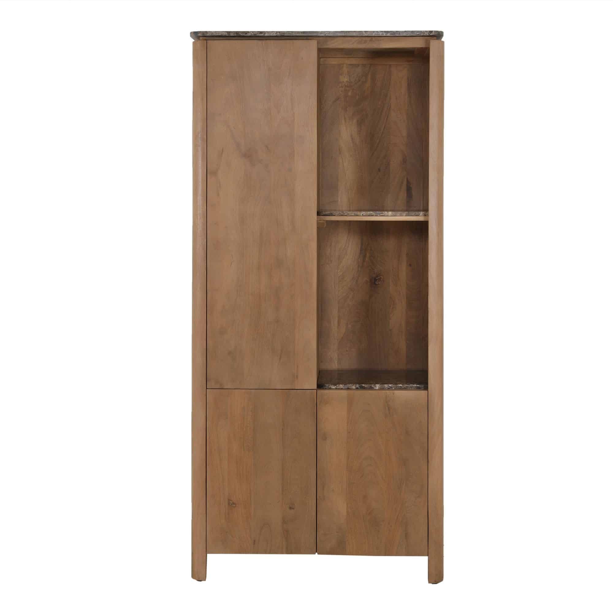 Starfurn Vakkenkast Dallas Naturel Mangohout 90 cm