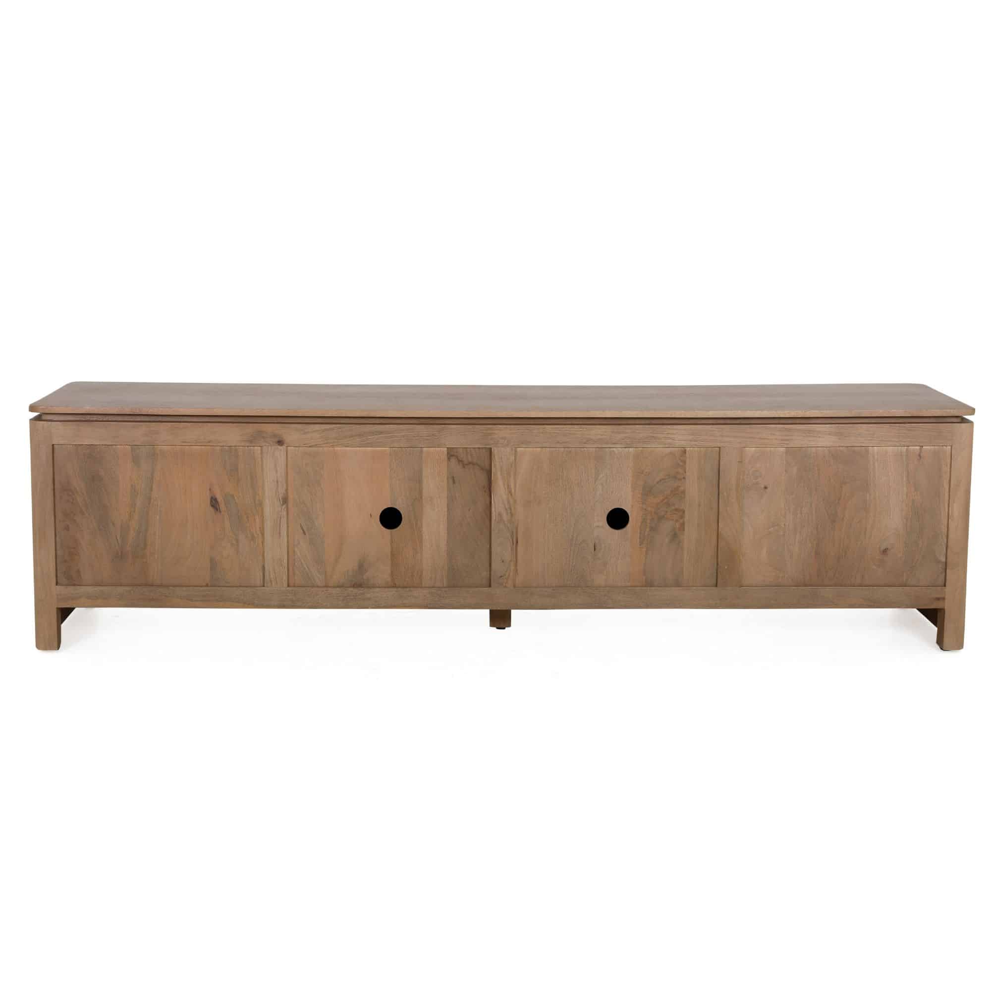 Starfurn Tv meubel Dallas Naturel Mangohout 210 cm