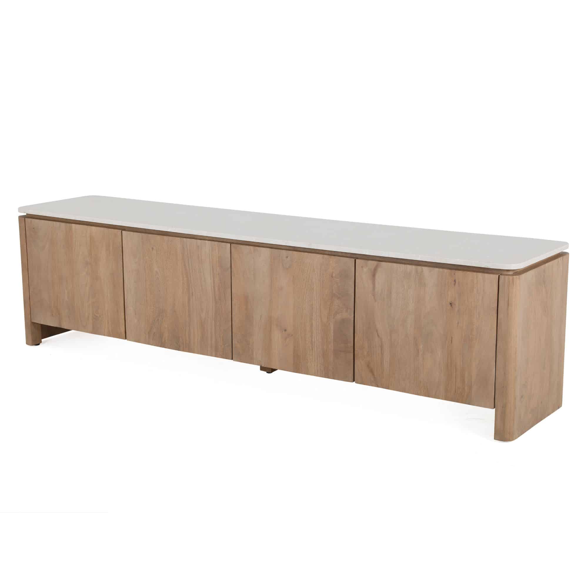 Starfurn Tv meubel Dallas Naturel Mangohout 210 cm