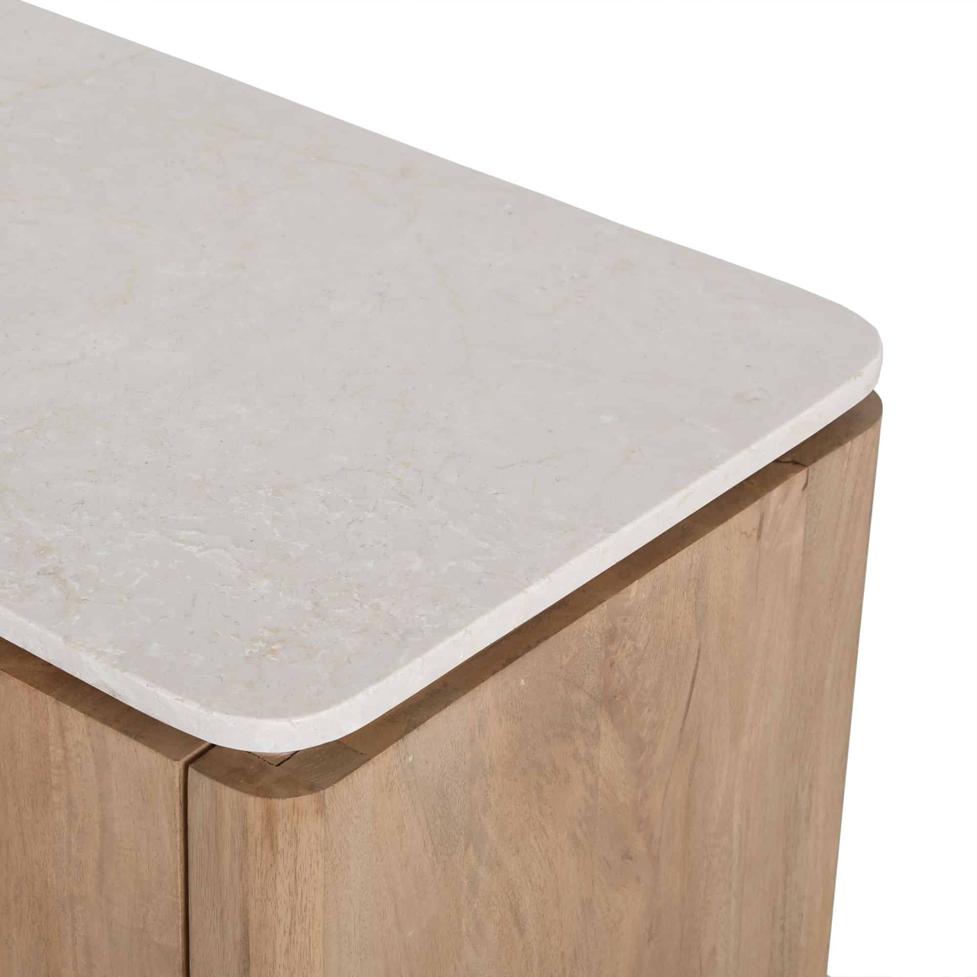 Starfurn Tv meubel Dallas Naturel Mangohout 210 cm