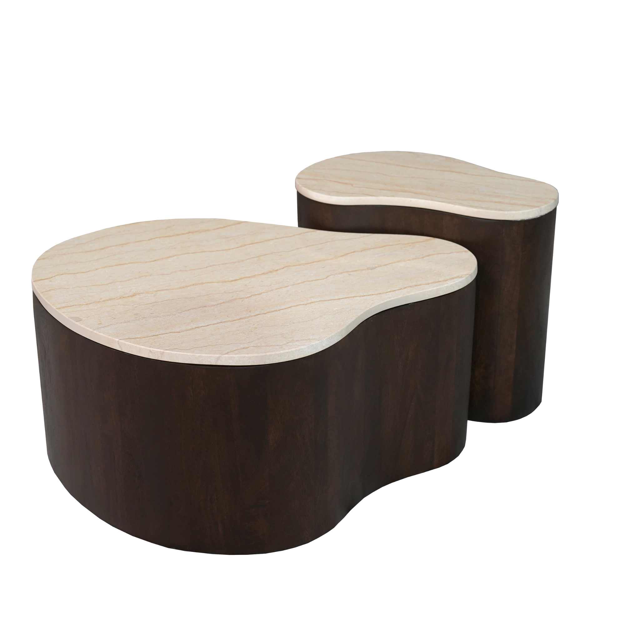 Starfurn Salontafel Lovi Bruin Marmer 77 cm