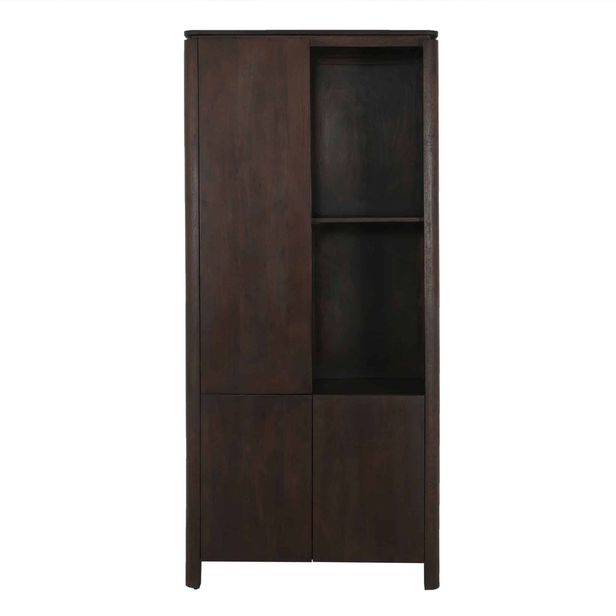 Starfurn Vakkenkast Dallas Bruin Mangohout 90 cm