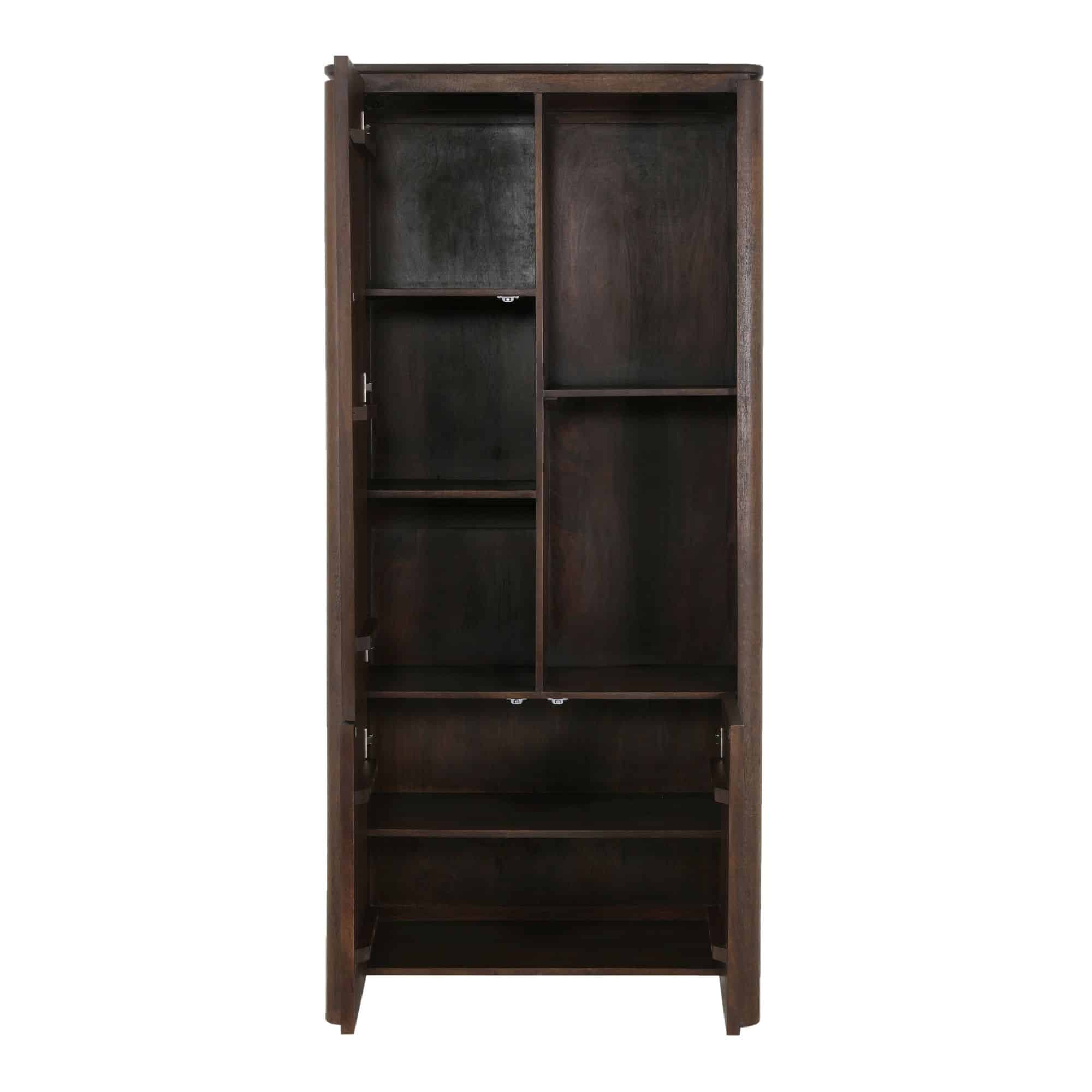 Starfurn Vakkenkast Dallas Bruin Mangohout 90 cm