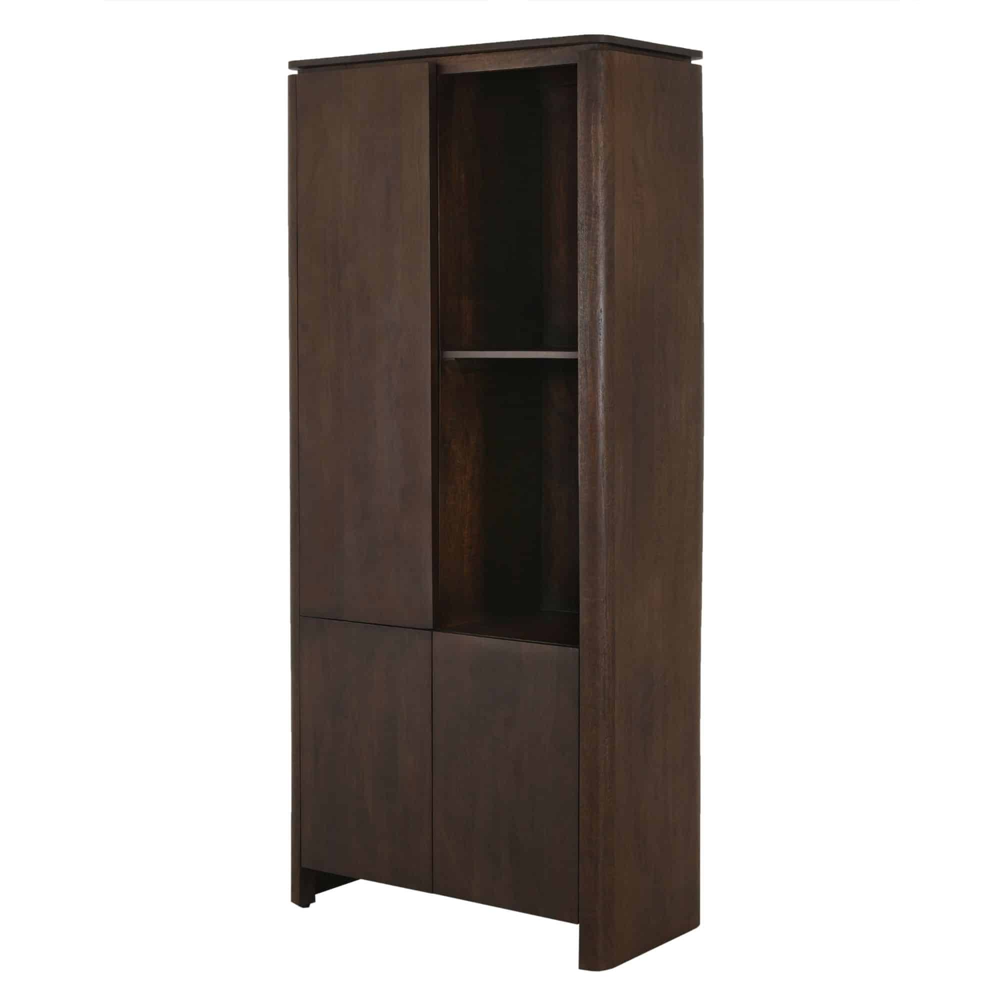 Starfurn Vakkenkast Dallas Bruin Mangohout 90 cm